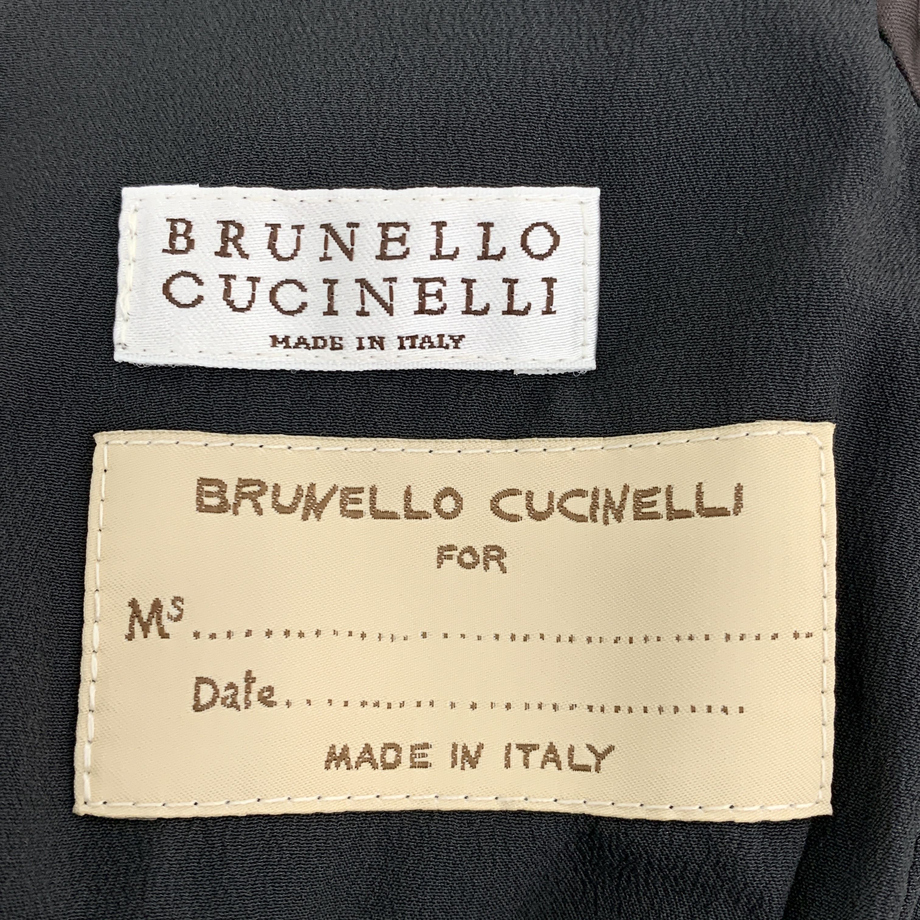Brunello Cucinelli Brunello Cucinelli Blazer -Breasted Jacket (Size S) Size S / US 4 / IT 40 - 2 Thumbnail