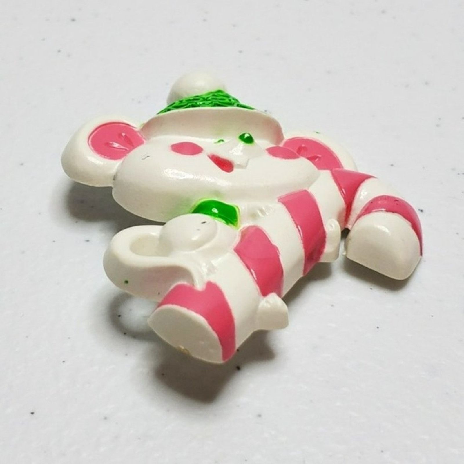 Vintage Avon Lickety Stick Christmas Mouse Pin Pal Brooch Vintage Size ONE SIZE - 6 Thumbnail