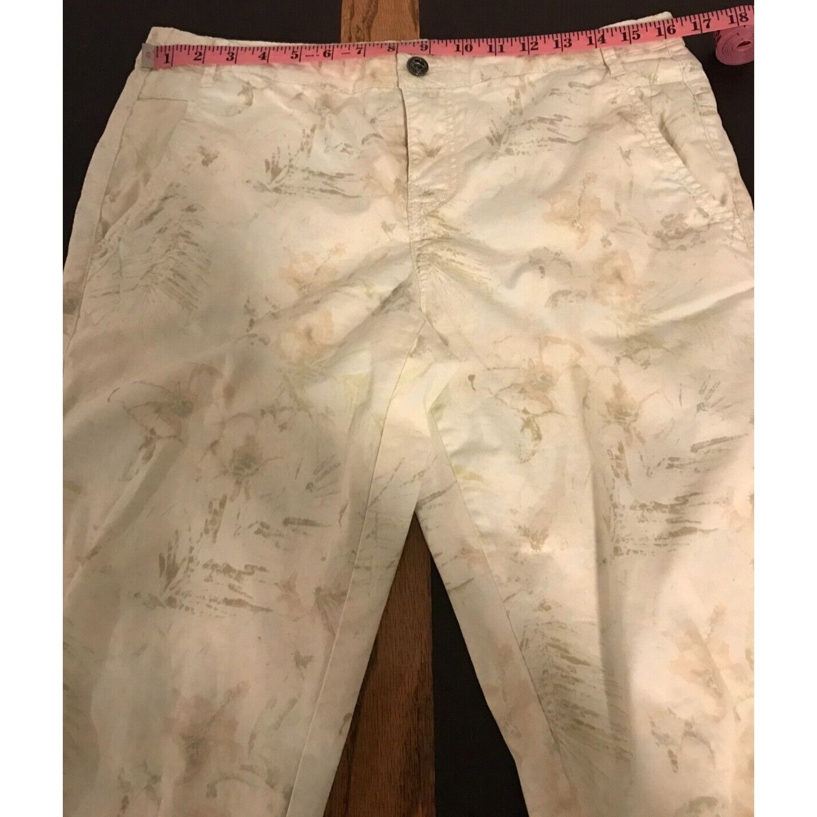 Anthropologie Anthropologie Marrakech Garden Day Chinos Floral Pants Size 30" / US 8 / IT 44 - 7 Thumbnail