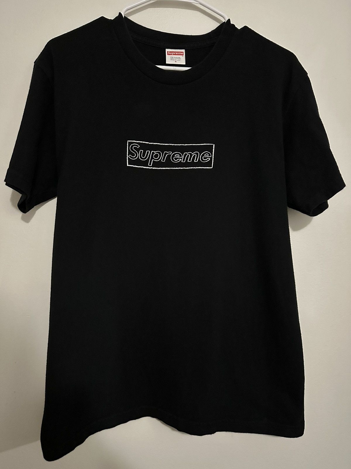 Supreme Supreme KAWS Chalk Logo Tee | Grailed