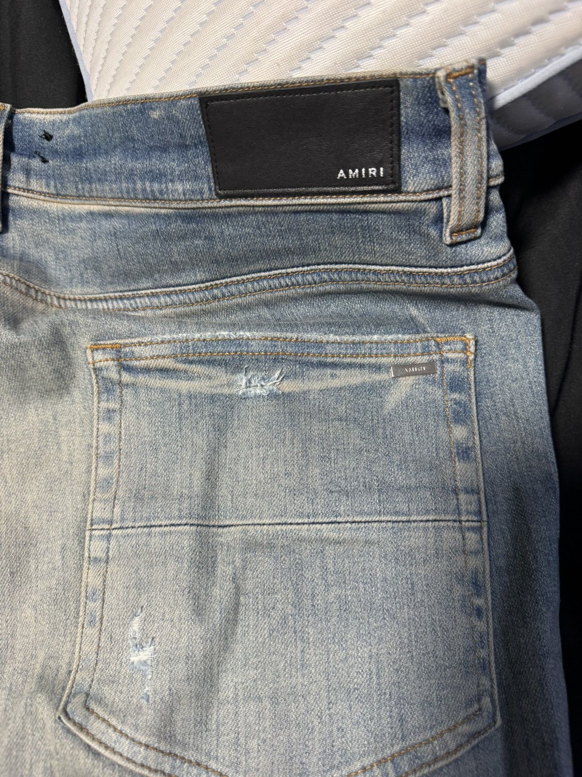Amiri Amiri Plaid Mx-1 Clay indigo jeans Size US 36 / EU 52 - 2 Thumbnail