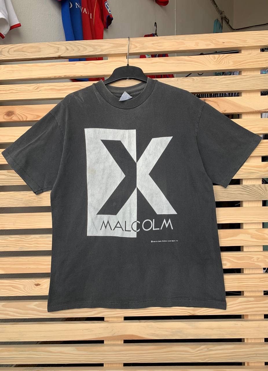 Vintage Vintage Malcolm X 1992 T Shirt Size US L / EU 52-54 / 3 - 1 Thumbnail