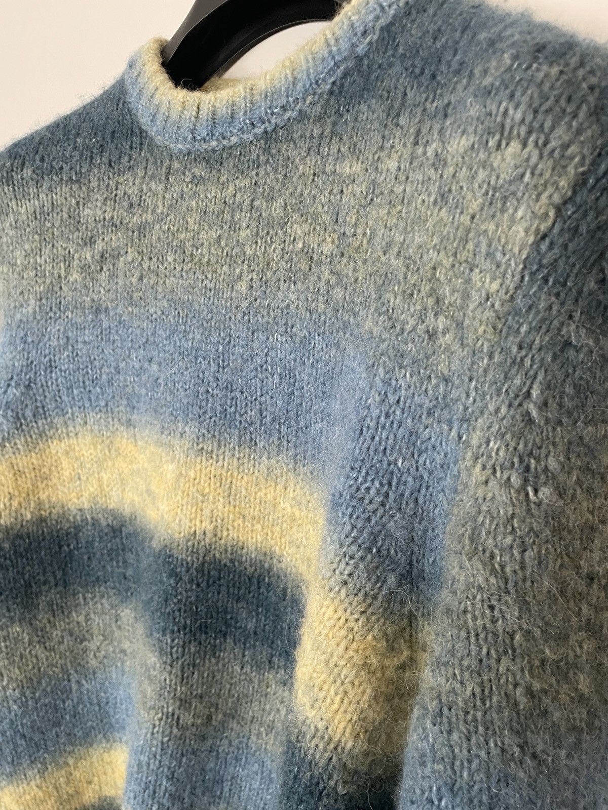 Sandro Sandro Alpaca Mens Stripped sweater M NEW Size US M / EU 48-50 / 2 - 4 Thumbnail