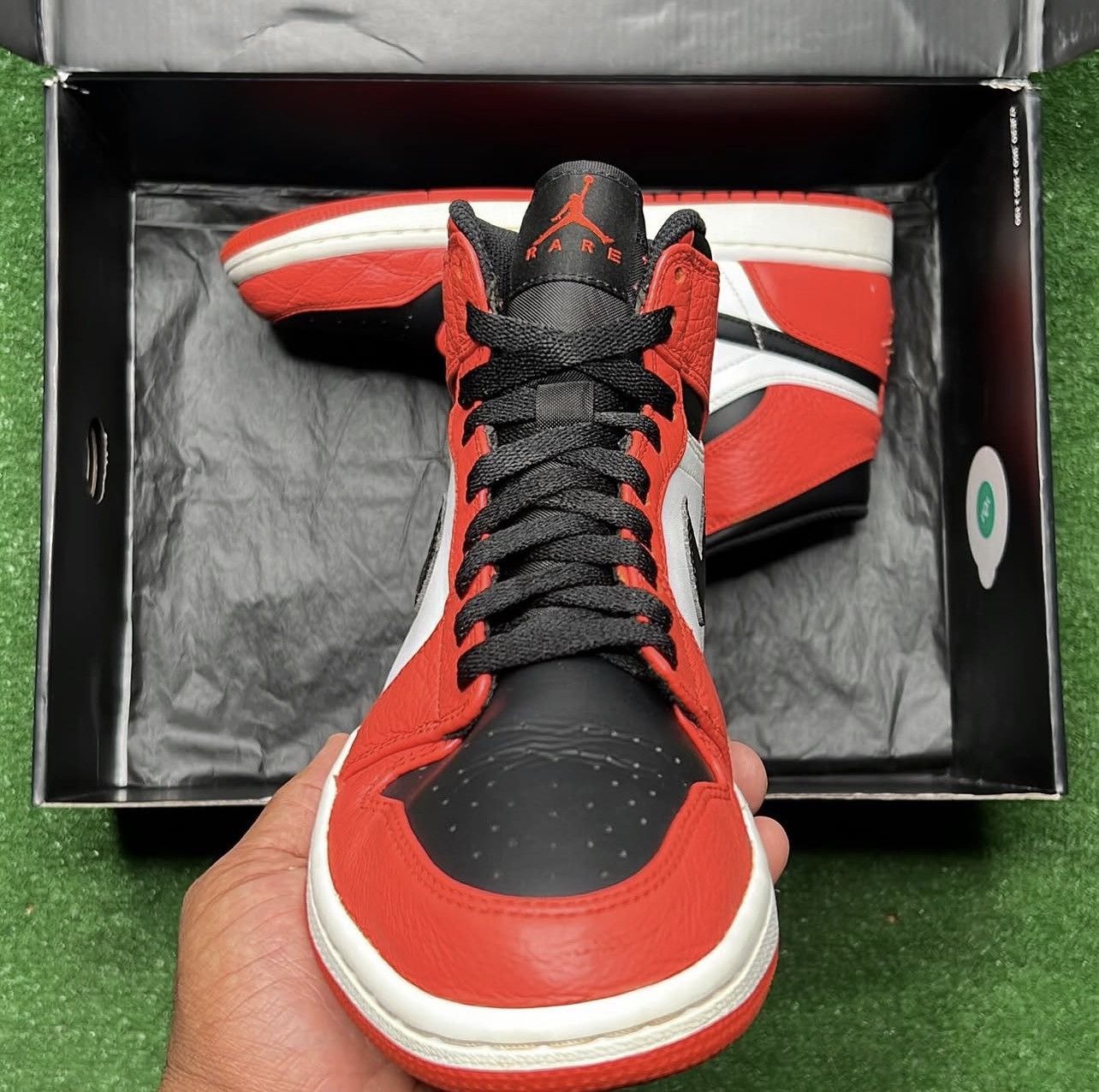 Jordan Brand Air Jordan 1 Retro High ‘Rare Air - Max Orange’ Size US 8 / EU 41 - 4 Thumbnail