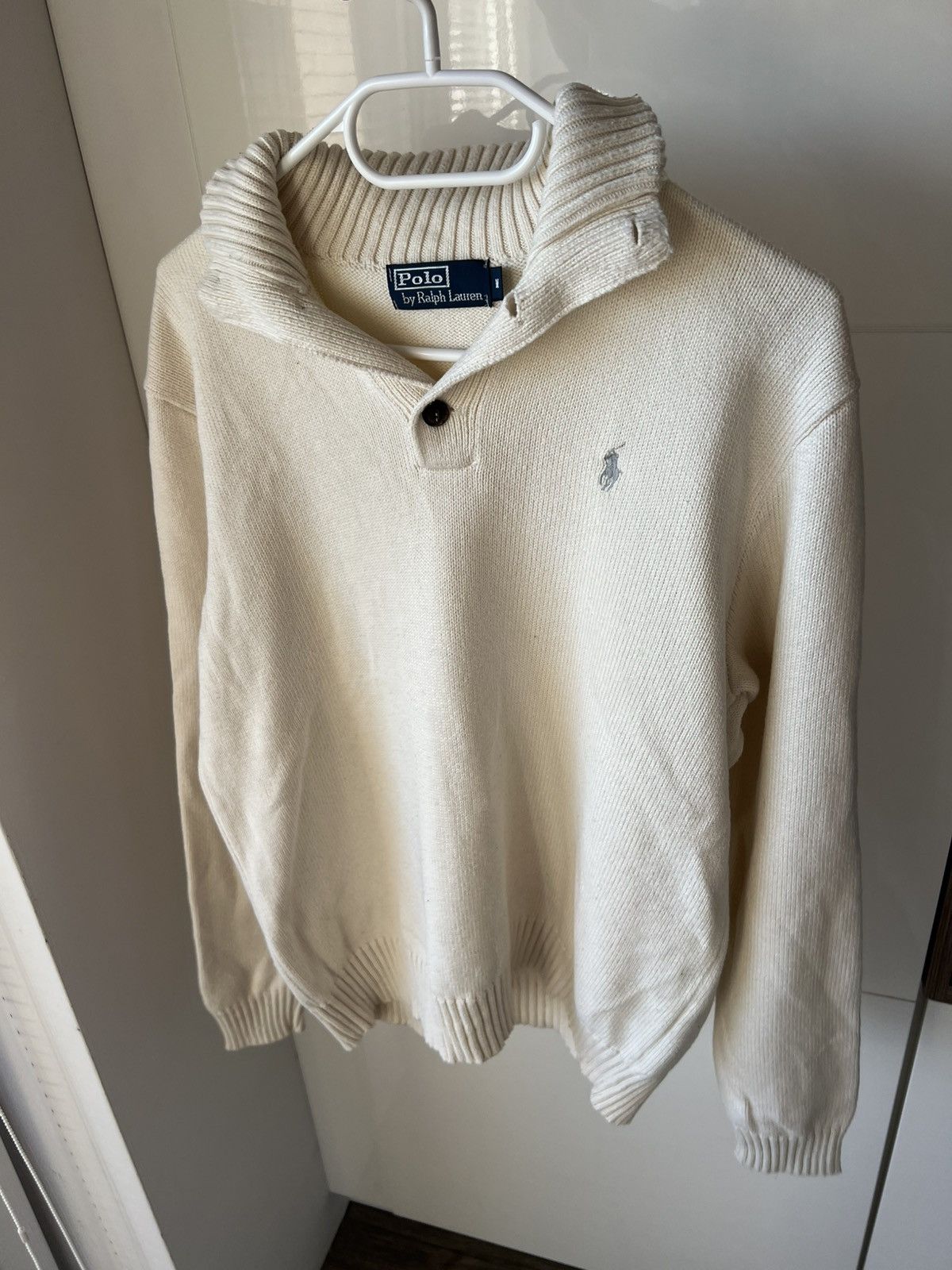 Polo Ralph Lauren Vintage Polo Ralph Lauren Embroidered Logo High Neck Sweater Size US M / EU 48-50 / 2 - 7 Thumbnail