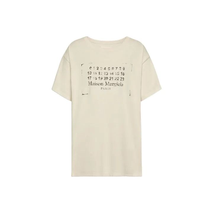 Maison Margiela Maison Margiela SS25 Logo Print T-Shirt for Women 0079 Size L / US 10 / IT 46 - 1 Thumbnail