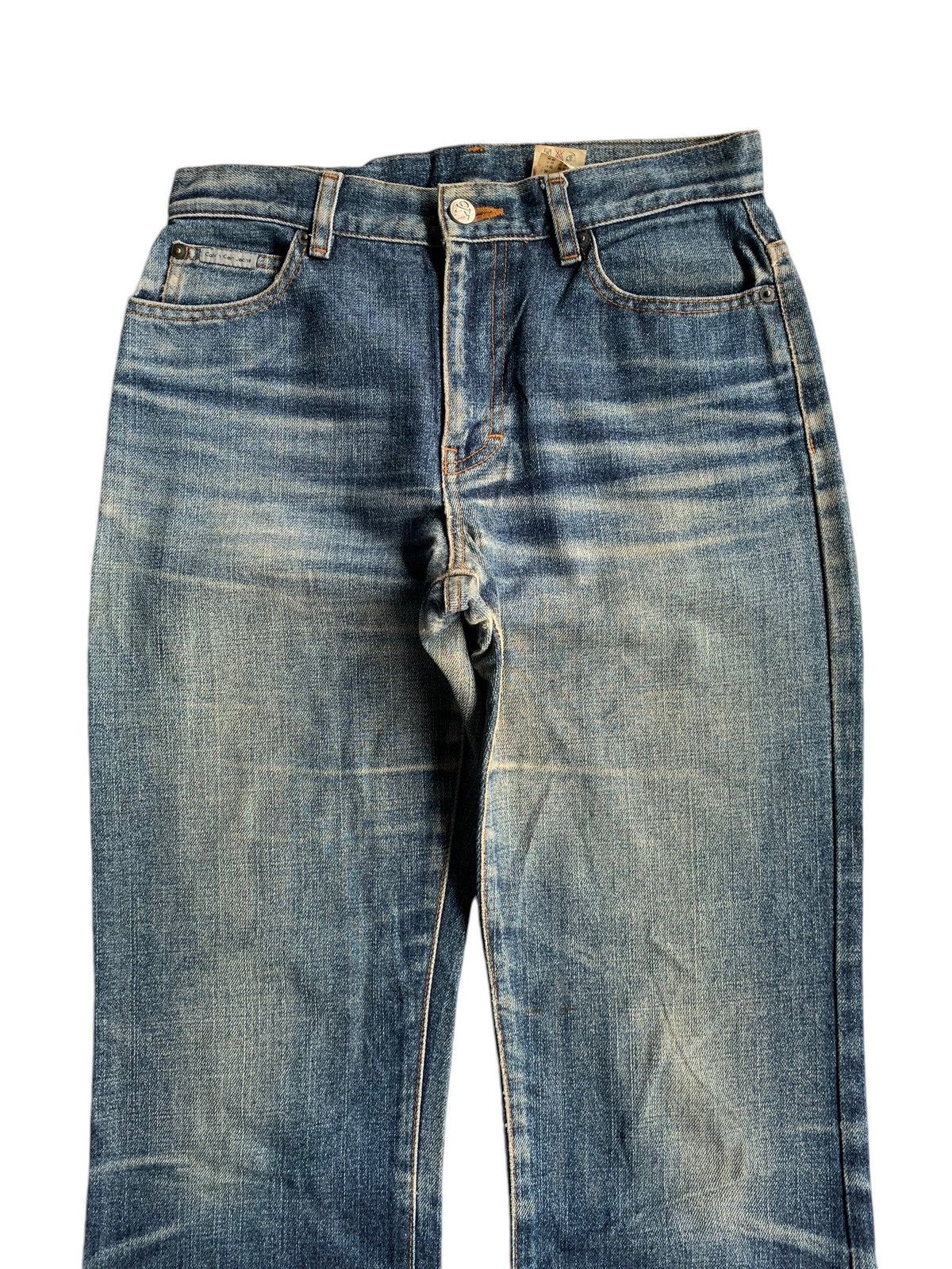 Japanese Brand × Kapital × Vintage Flare Calvin Klein Jeans Punk Style Faded Distressed Denim Size US 29 - 6 Thumbnail