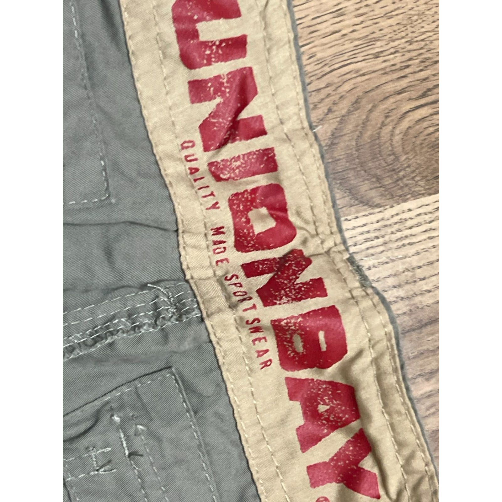 Vintage Unionbay Cargo Shorts Men's 36 Gray Pockets Casual Cargo Shorts, Regular Fit, Inseam 14in, Gray, UnionBay Size US 36 / EU 52 - 5 Thumbnail