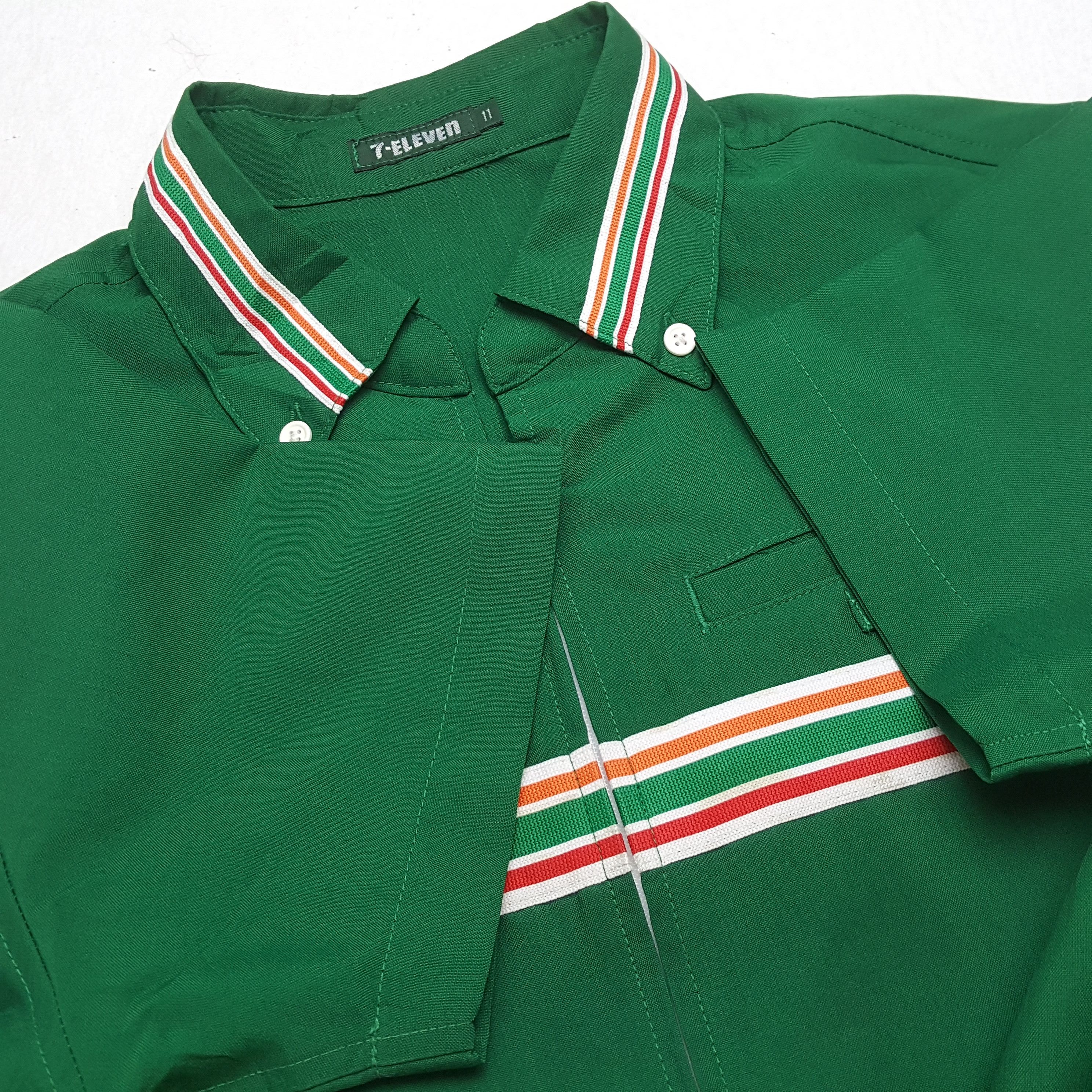 Japanese Brand × Vintage Vintage 7 ELEVEn Japanese Brand Working Uniform Jacket Size US S / EU 44-46 / 1 - 7 Thumbnail