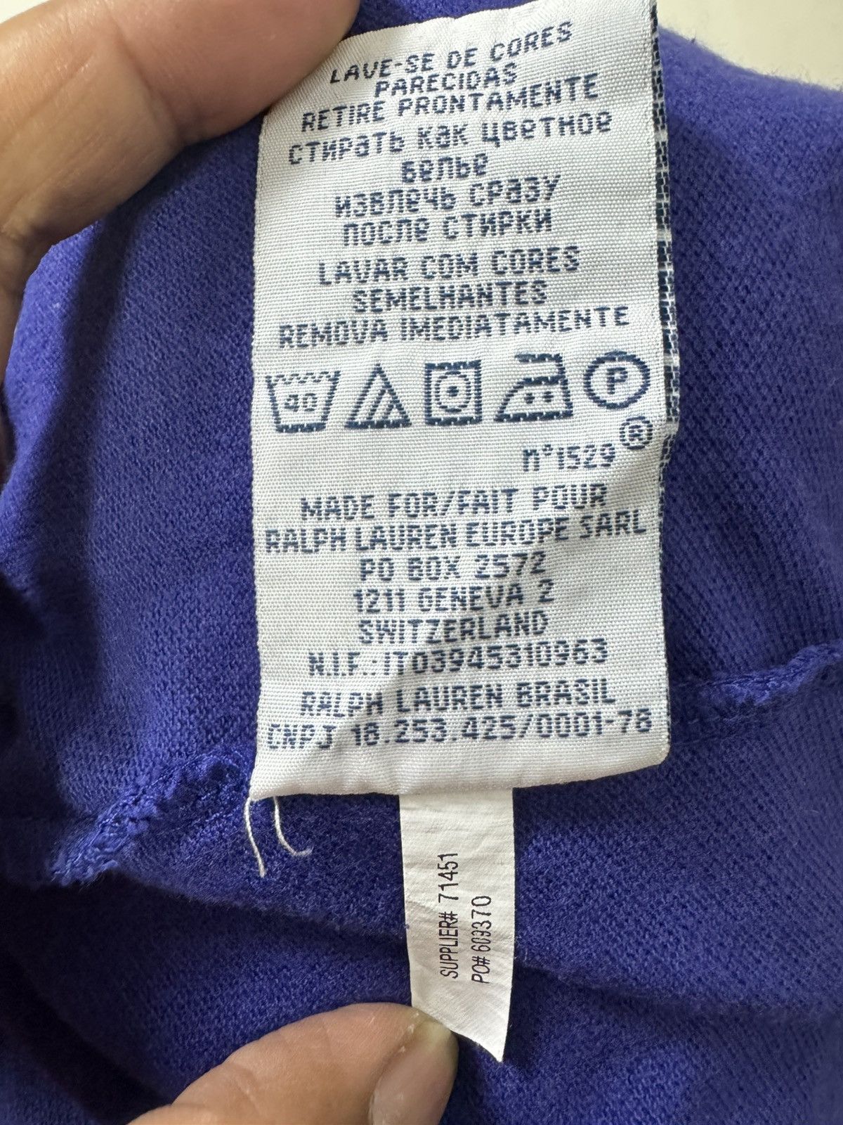 Polo Ralph Lauren Polo Ralph Lauren Chief Keef Italy 🇮🇹 No 3 Size US L / EU 52-54 / 3 - 7 Thumbnail