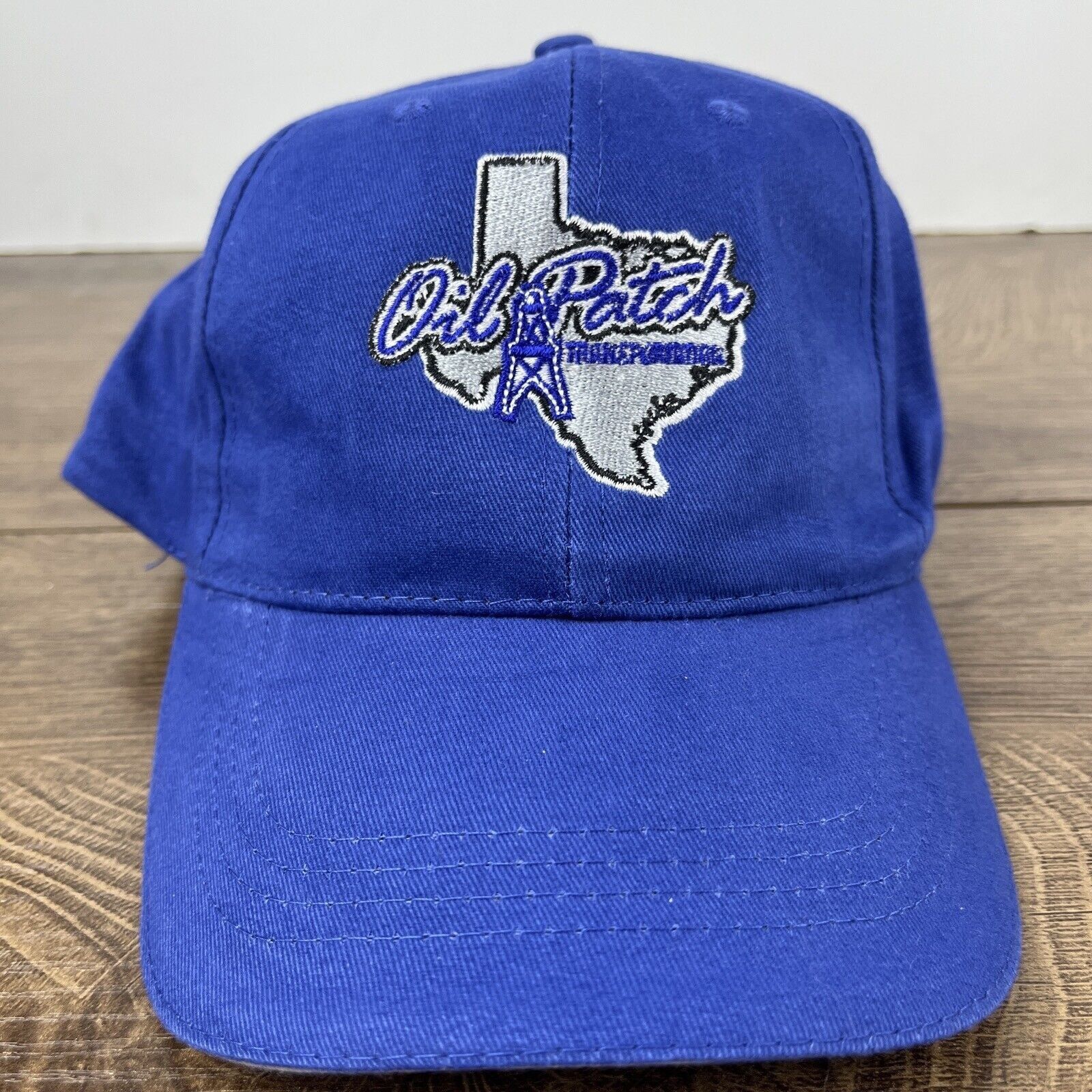 Other Texas Oil Patch Hat Oil Patch Blue Hat Adjustable Adult Size Size ONE SIZE - 5 Thumbnail