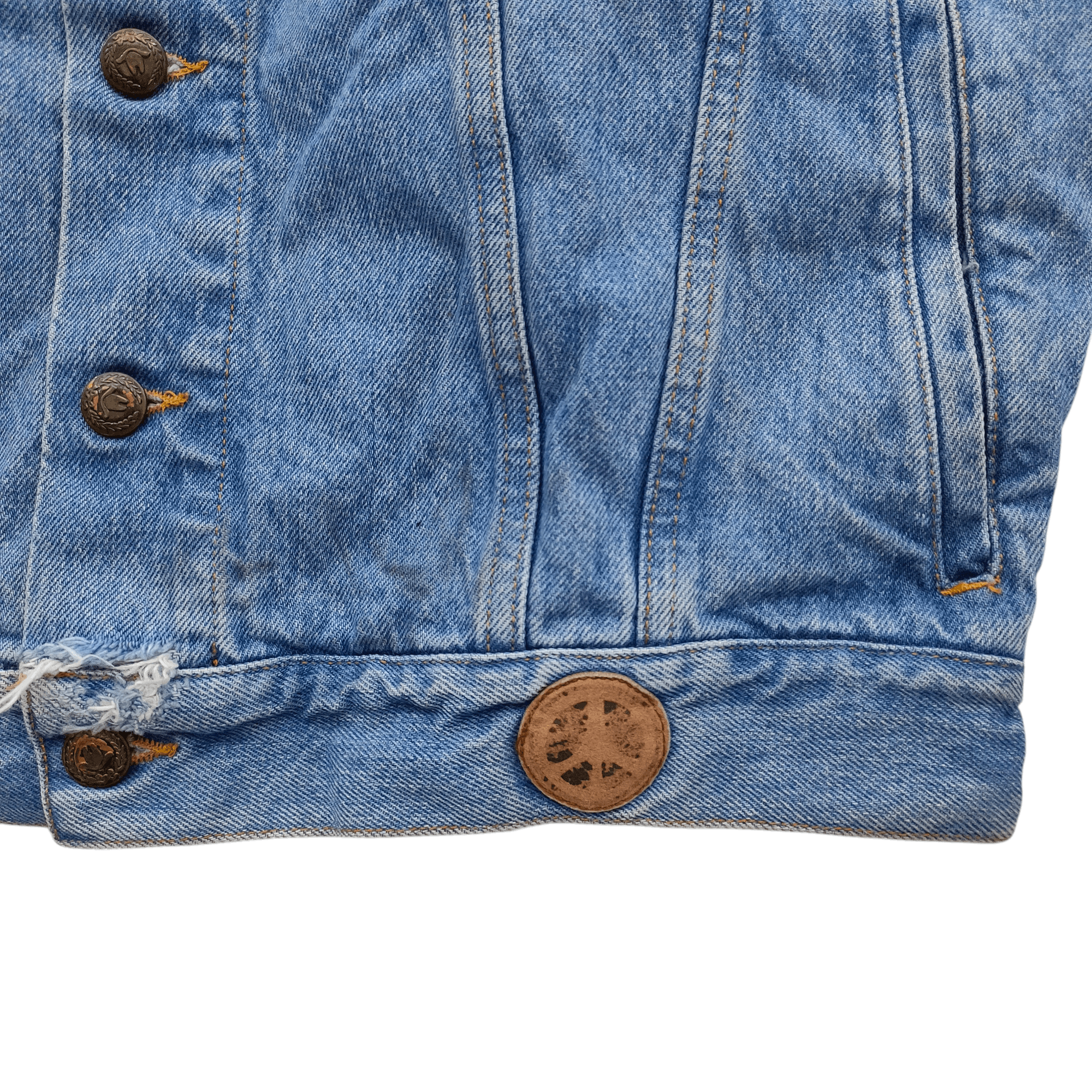 Moschino Vintage Denim Vest Jacket Size US M / EU 48-50 / 2 - 7 Thumbnail