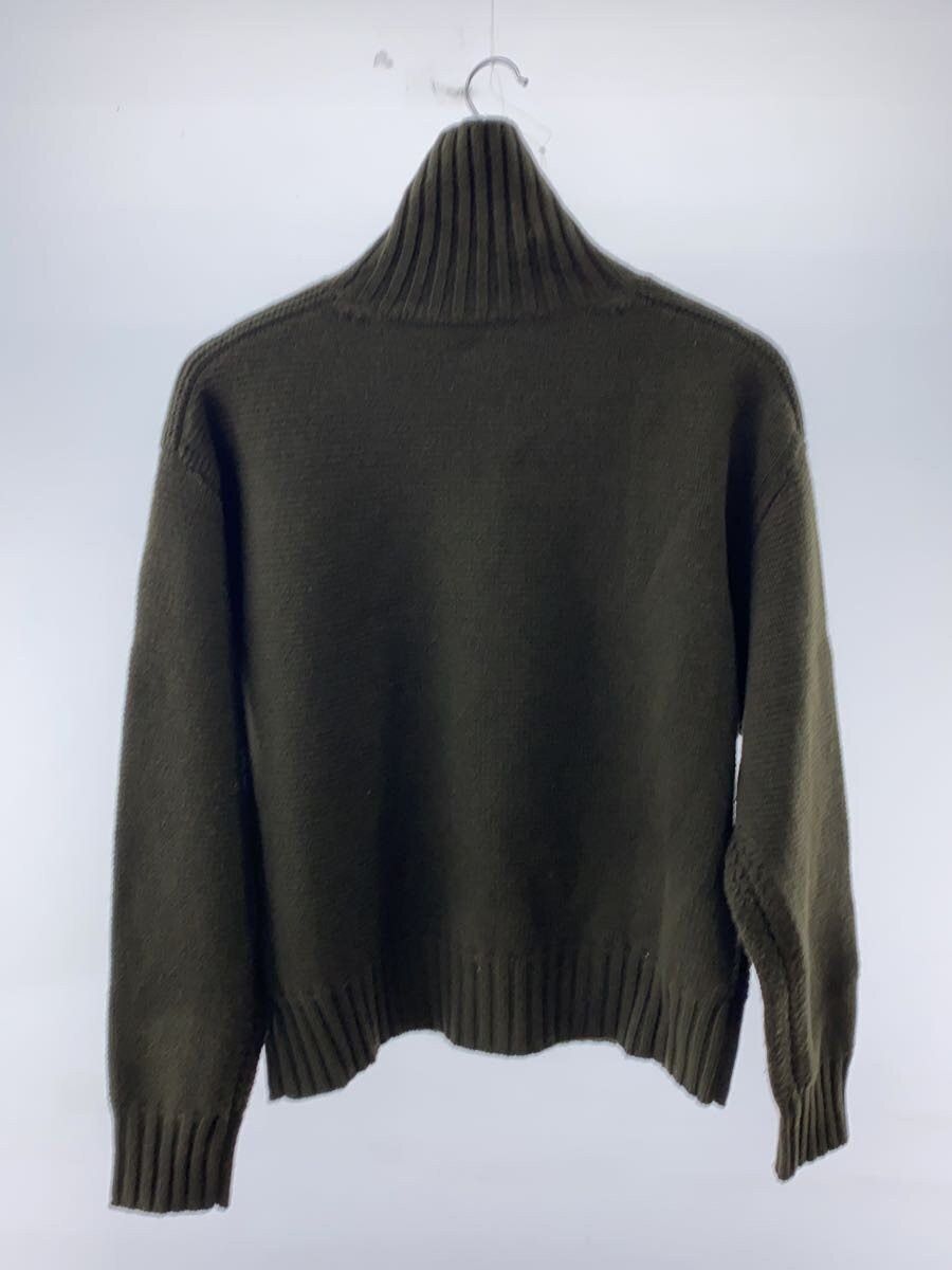 Taiga Takahashi Green Wool 25aw Arc Turtleneck Sweater Size US XXS / EU 40 - 2 Thumbnail