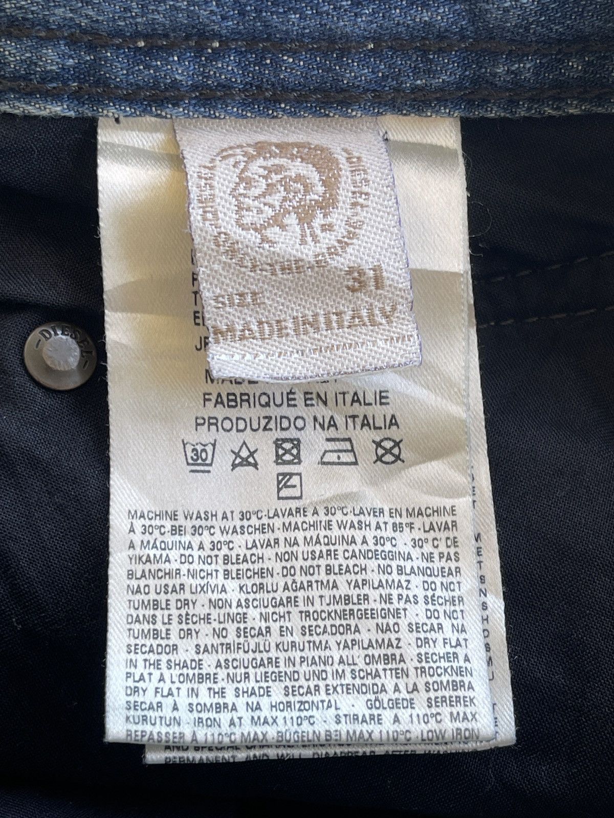 Diesel Diesel Belther Regular Slim-Tapered Denim Size US 32 / EU 48 - 14 Thumbnail