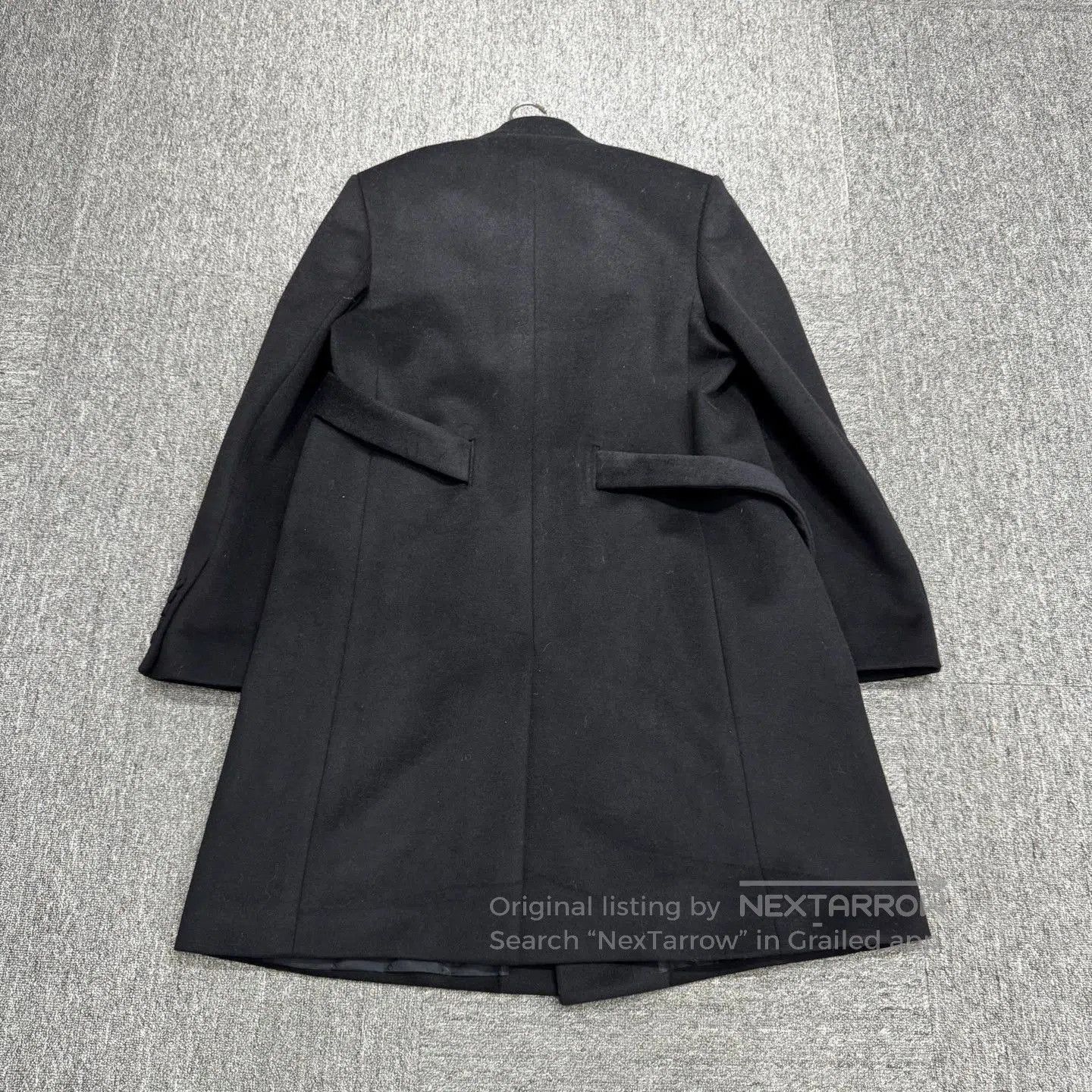 Dior Black Long Belted Coat Size M. Size US M / EU 48-50 / 2 - 5 Thumbnail