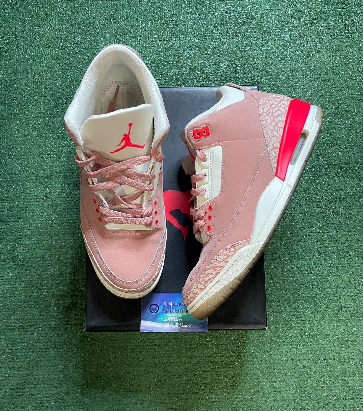 Jordan Brand Air Jordan 3 rust pink size 10men/11.5women Size US 10 / EU 43 - 1 Thumbnail