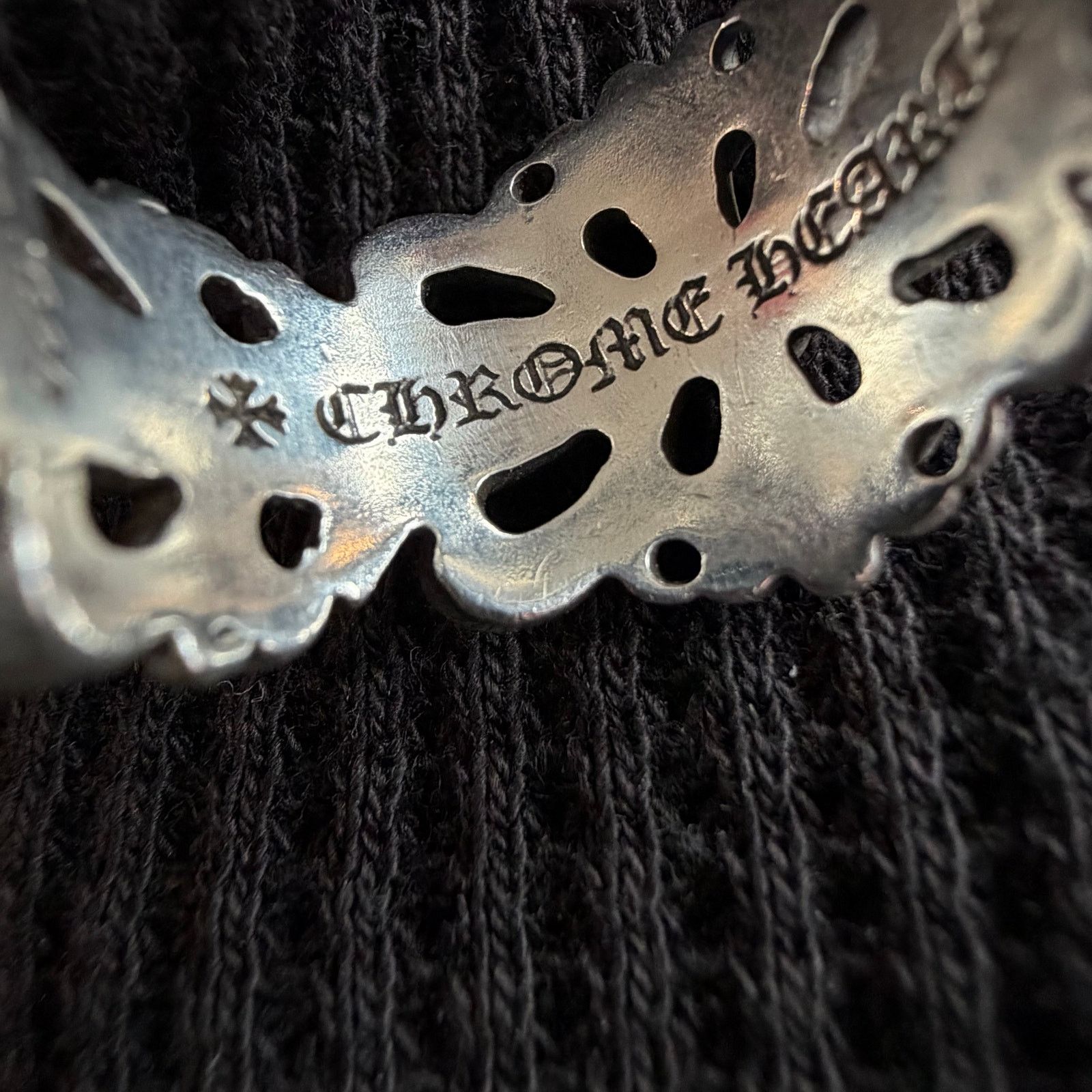 Chrome Hearts Chrome Hearts Open Floral Ring Aftermarket Diamond Size ONE SIZE - 7 Thumbnail