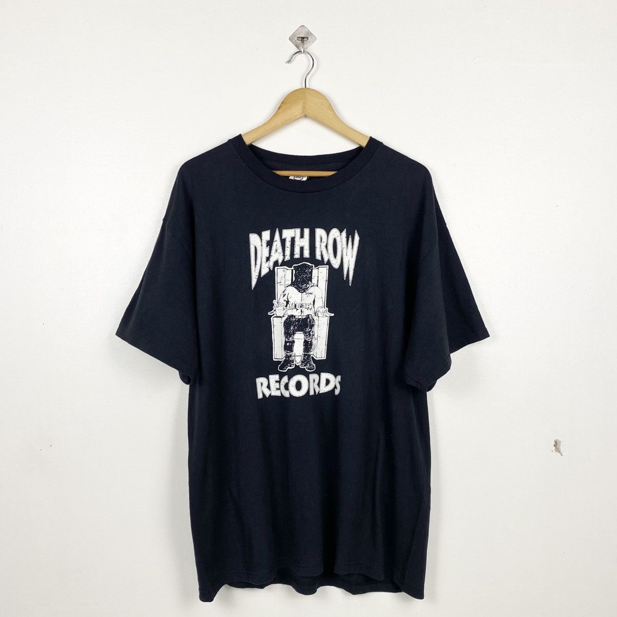 Rap Tees × Vintage Vintage Death Row Records T-Shirt Size US XL / EU 56 / 4 - 1 Thumbnail