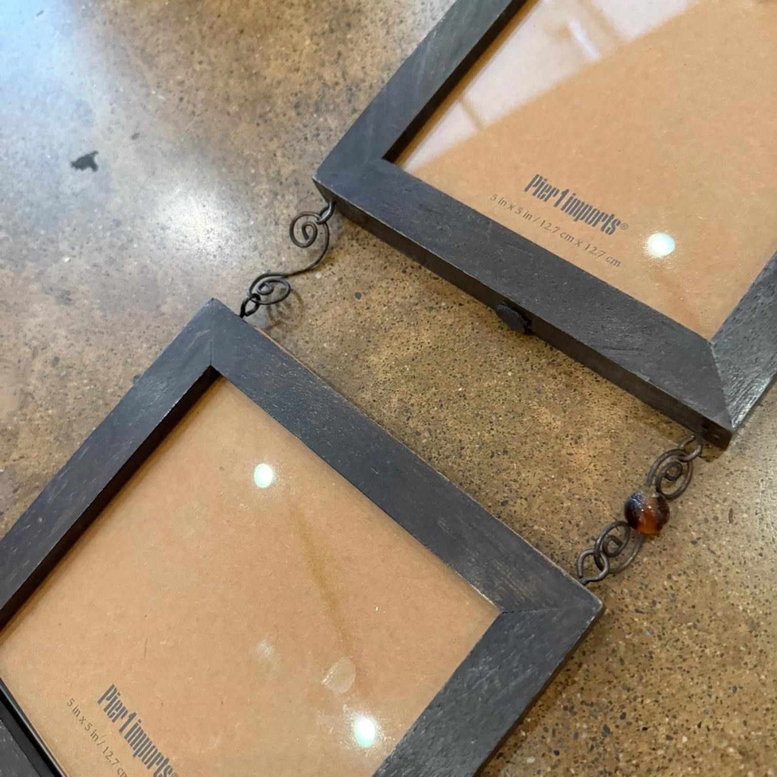 Other Pier 1 Imports Hanging Beaded Frame Set Size ONE SIZE - 3 Thumbnail
