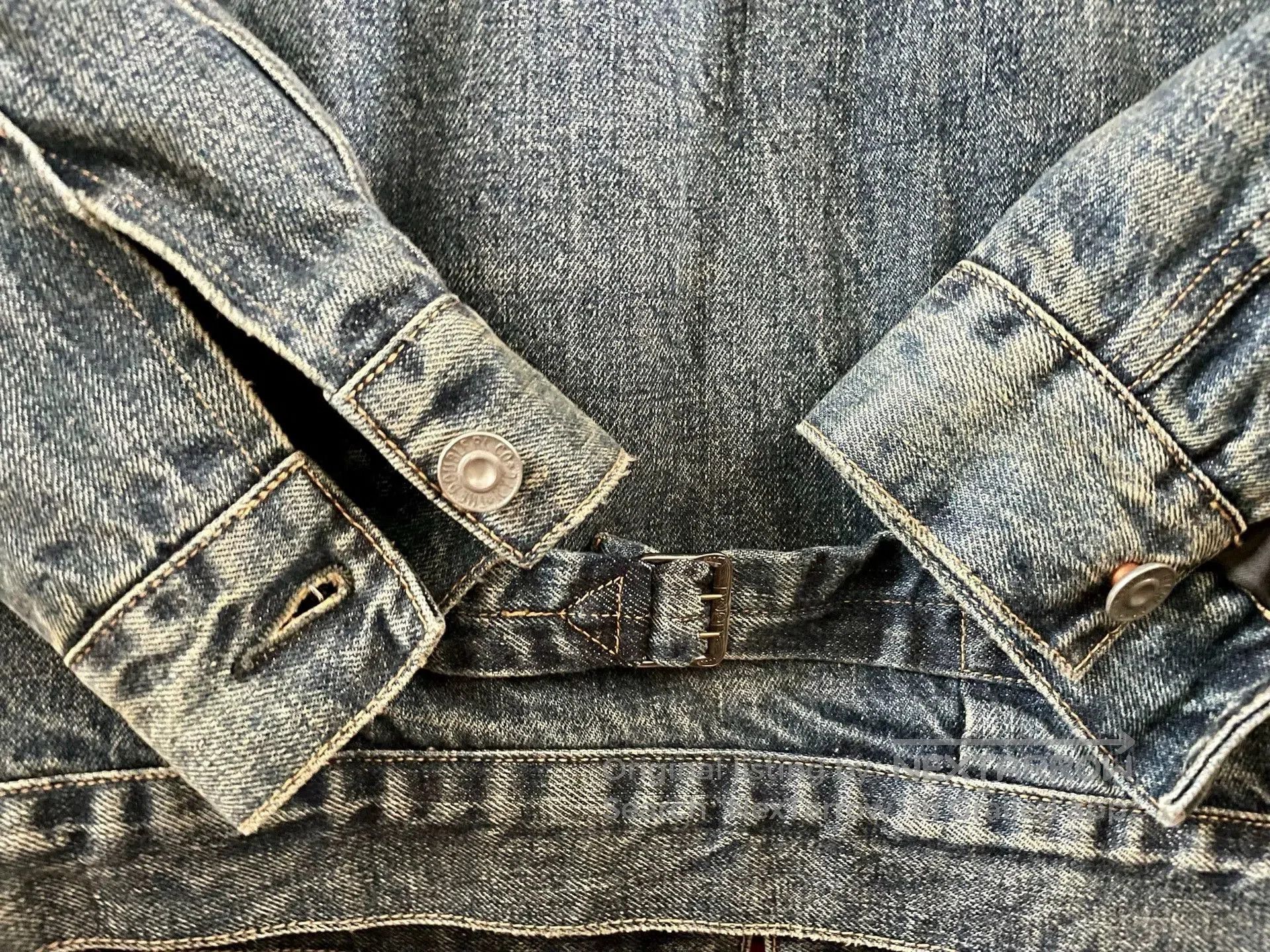RRL Ralph Lauren RRL Shearling-Lined Denim Jacket. Size US M / EU 48-50 / 2 - 8 Thumbnail