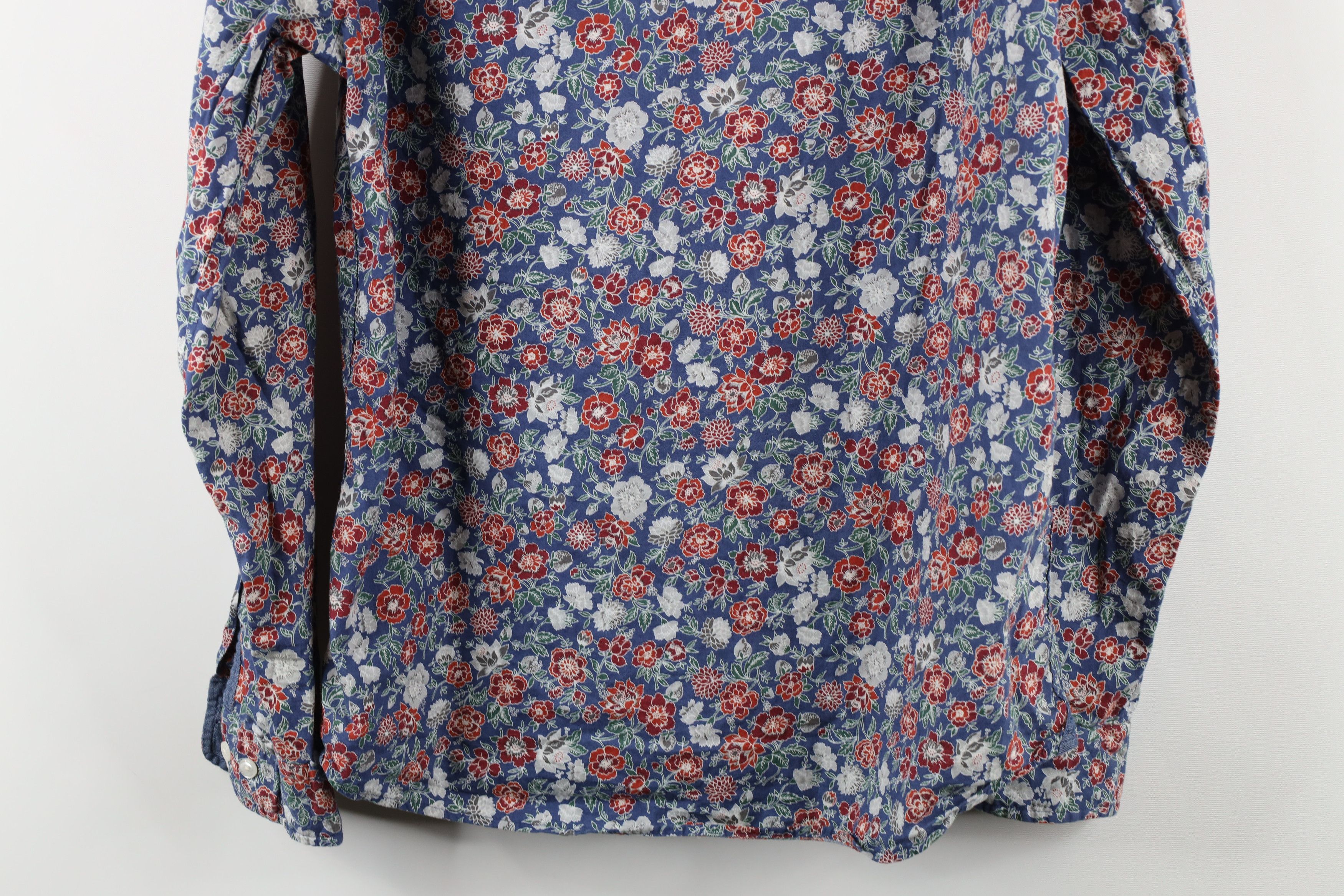 Express × Vintage Express Soft Wash Flower All Over Print Button Down Shirt Size US M / EU 48-50 / 2 - 12 Thumbnail