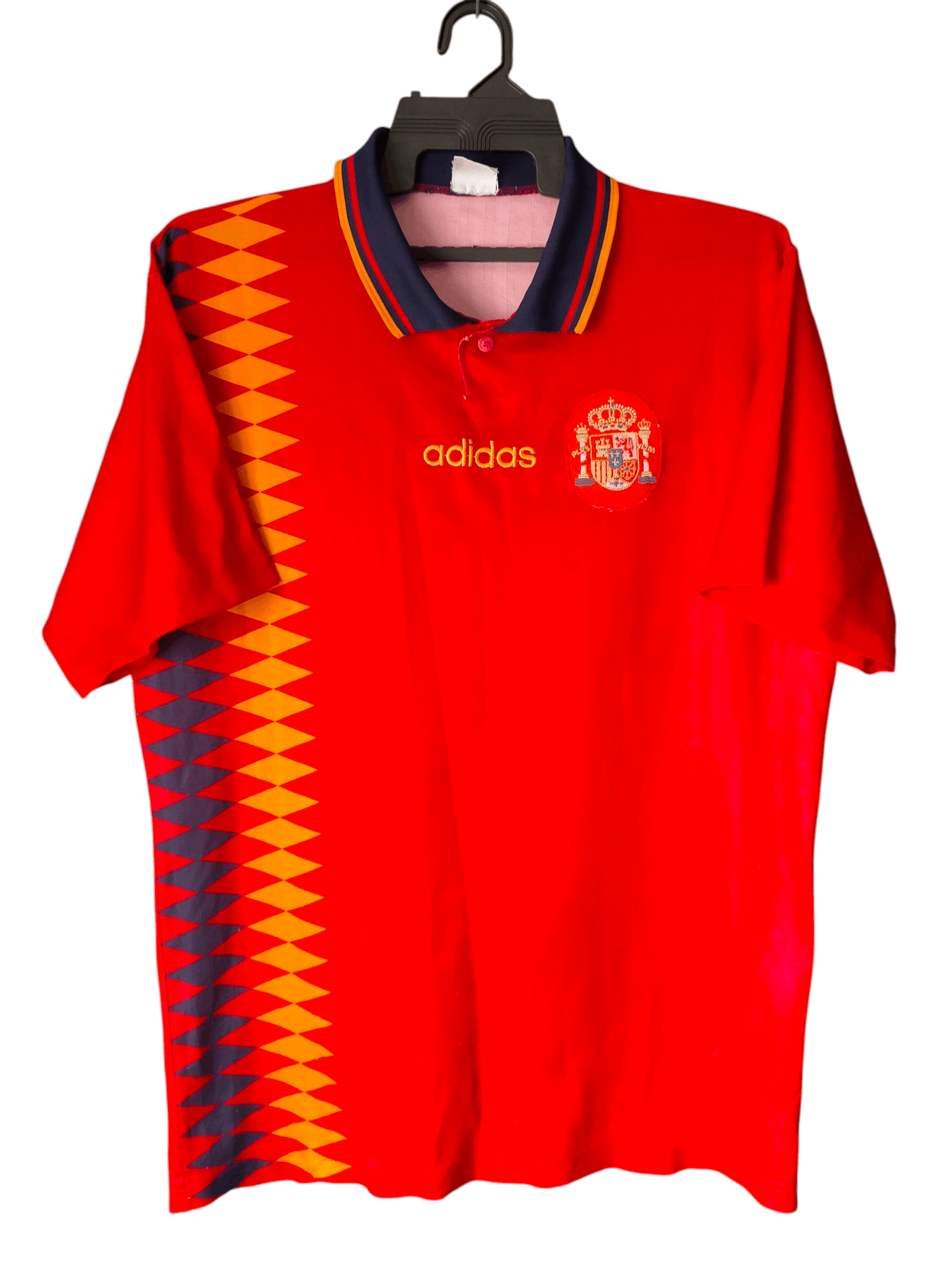 Adidas Vintage 1994 adidas Spain World cup Jerseys Size US L / EU 52-54 / 3 - 1 Thumbnail