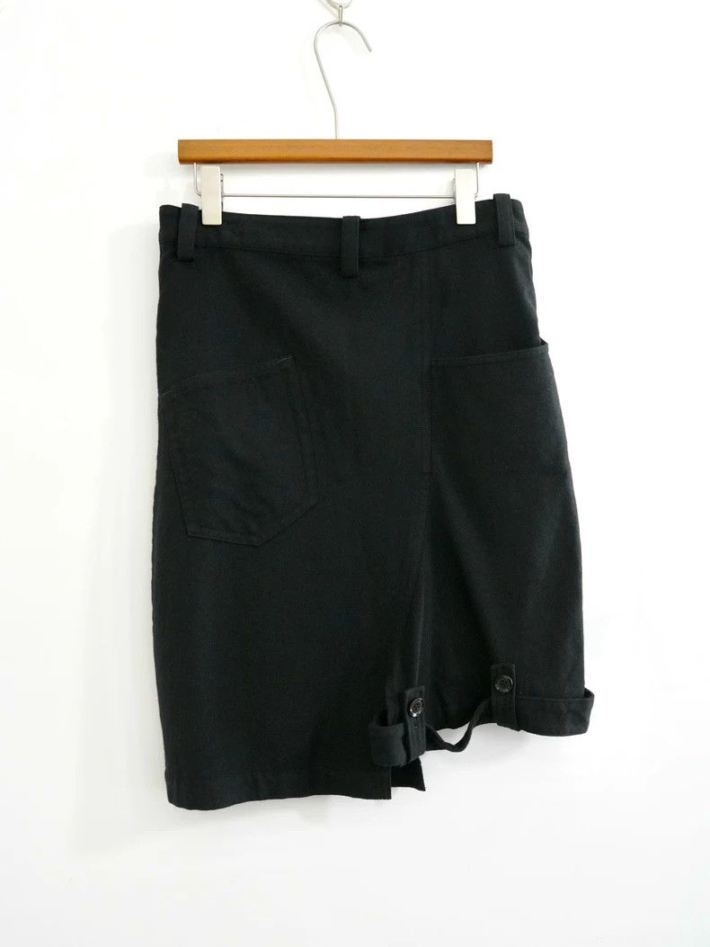 Yohji Yamamoto Yohji Yamamoto size 1 Irregular Buckle Culottes pants 2506 Size US 28 / EU 44 - 2 Thumbnail