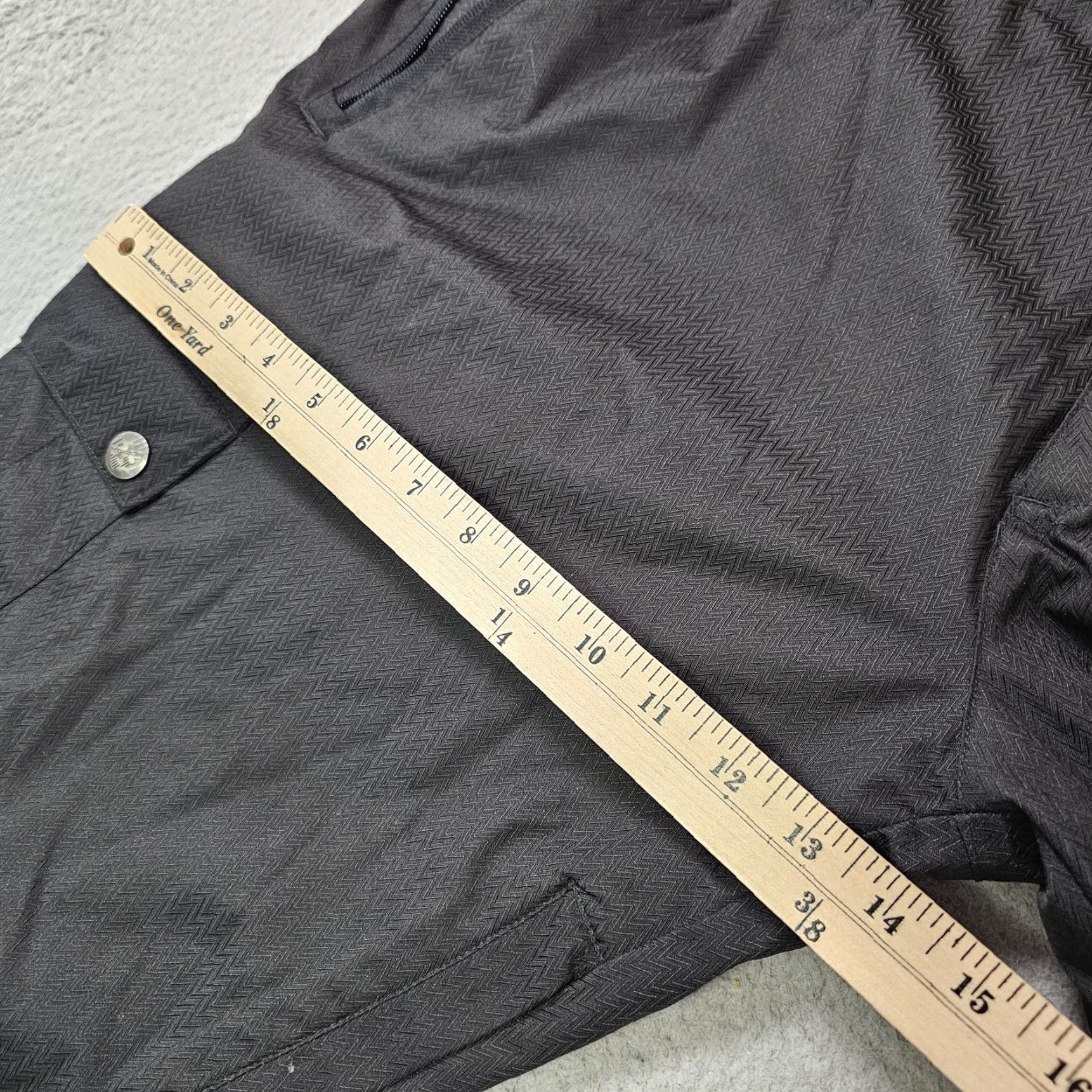 Vintage Morrow Snow Pants Mens XL Black Waterproof Insulated Ski Snowboard Herringbone 5000mm Pockets Zip Pocket Adjustable Waist Size US 36 / EU 52 - 7 Thumbnail