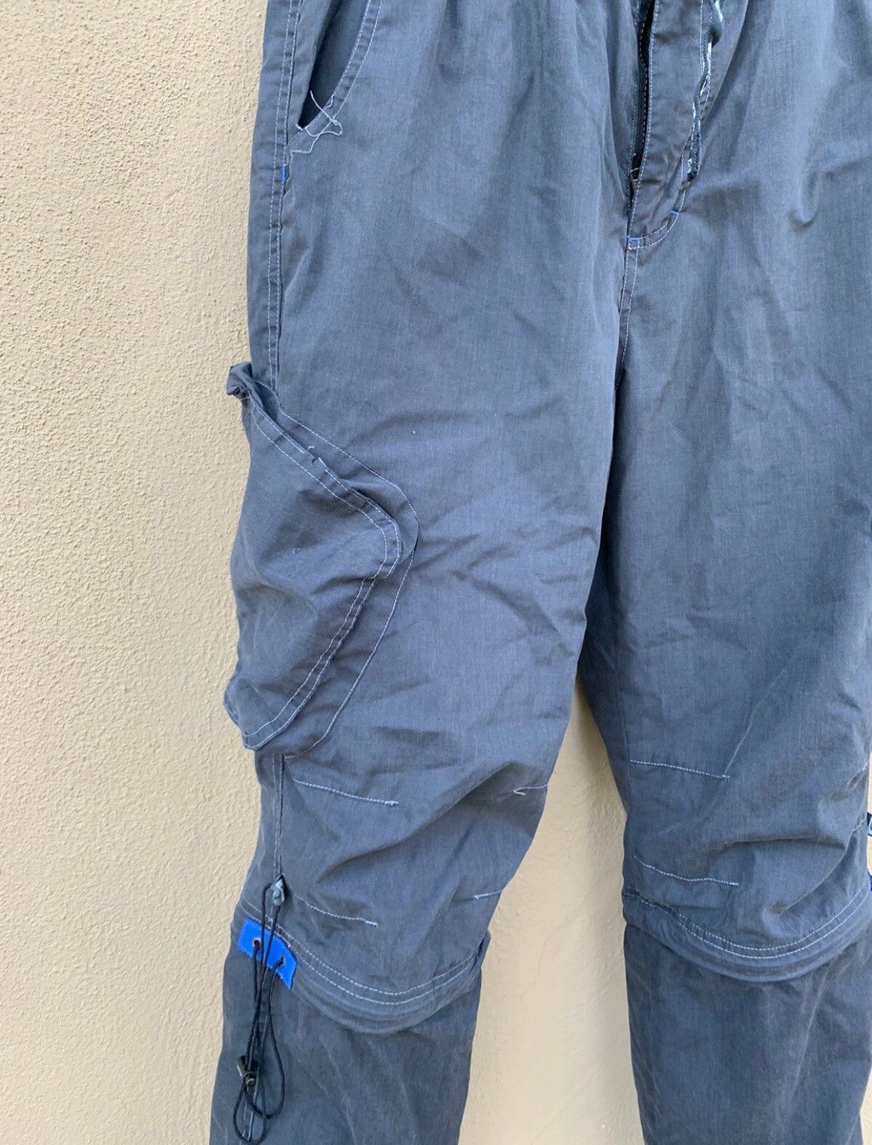 Japanese Brand × Vintage Vintage 3D Pocker Cargo Tearable Pant to Short Size US 32 / EU 48 - 4 Thumbnail