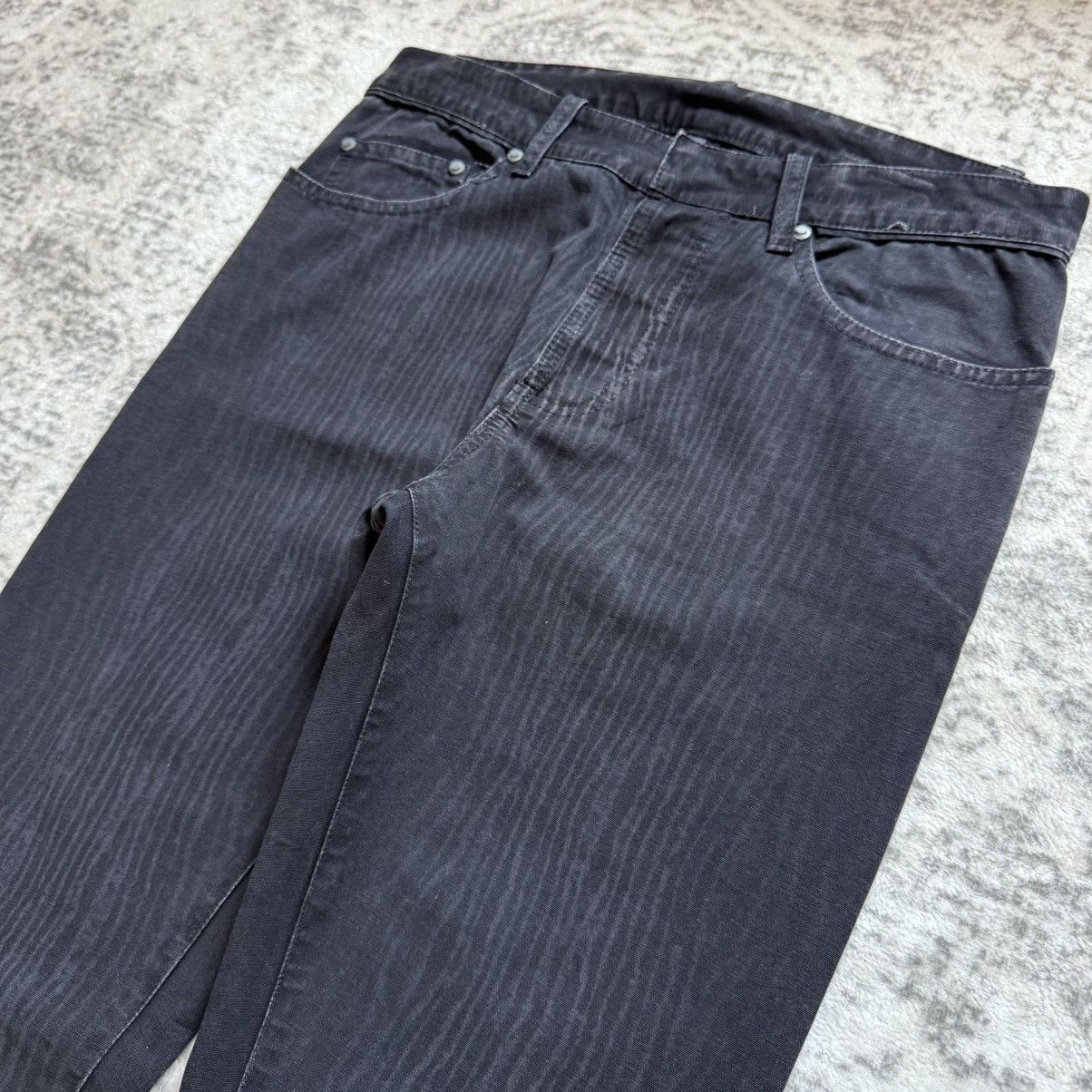 Balenciaga FW12 Balenciaga Wood Grain Texture Archive Denim Jeans Size US 28 / EU 44 - 5 Thumbnail