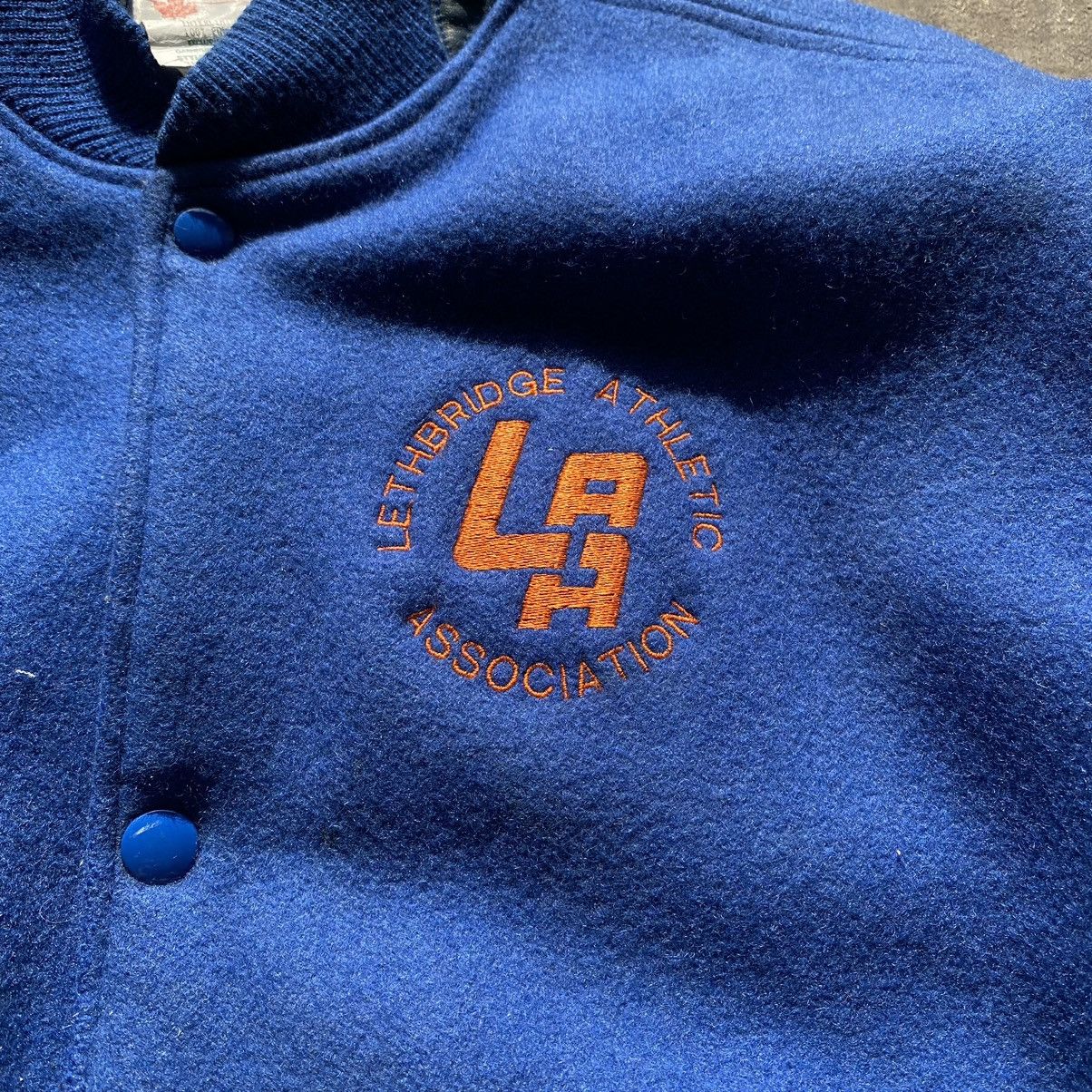 Vintage Vintage Varsity Wool Lethbridge Athletic Y'S Men AA Size US M / EU 48-50 / 2 - 6 Thumbnail
