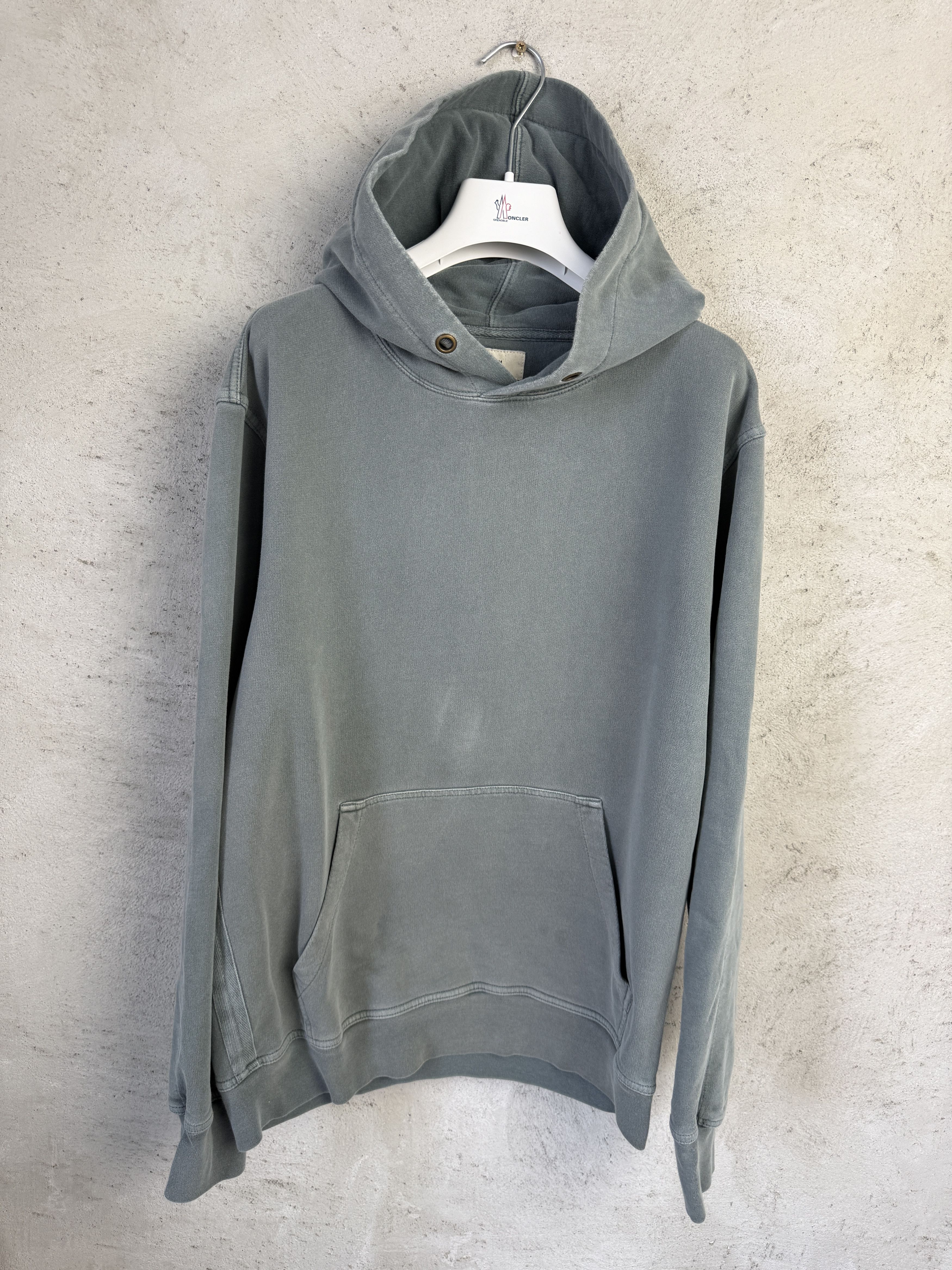Buck Mason Buck Mason green washed casual cotton hoodie Size US M / EU 48-50 / 2 - 1 Thumbnail
