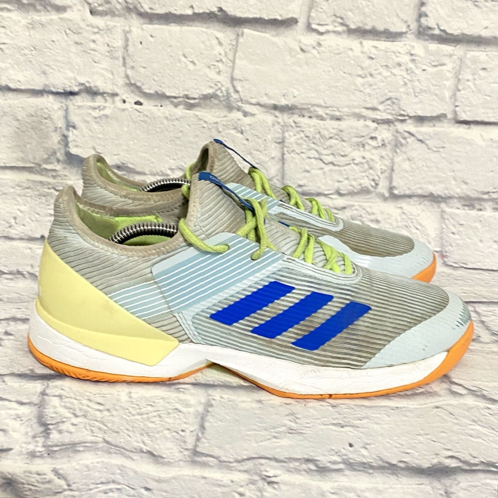 Adidas Adidas Adizero Ubersonic 3 EF2462 Womens Blue Green Lace Up Sneakers Size 10.5 Size US 11 / IT 41 - 4 Thumbnail