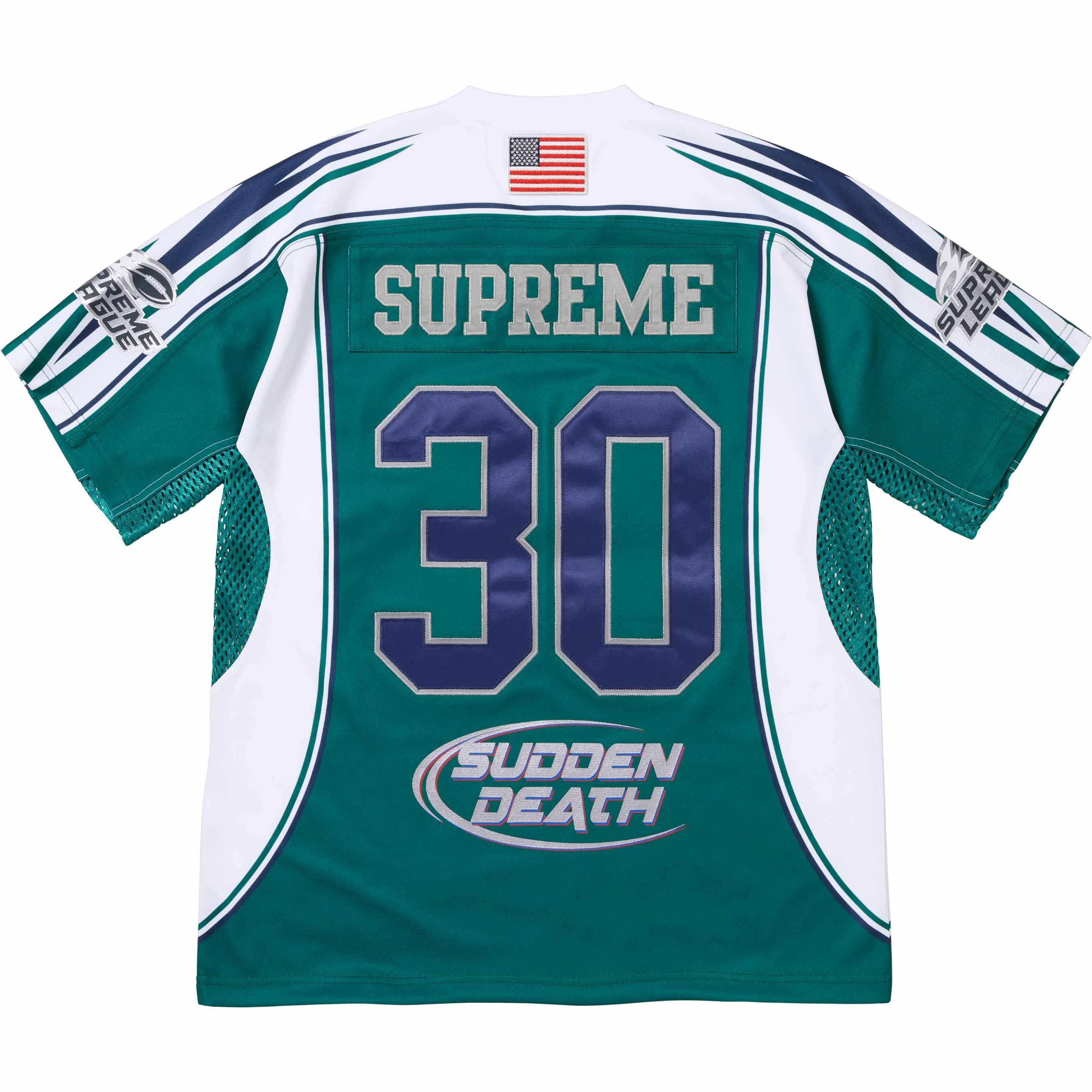 Supreme Supreme Sudden Death Football Jersey Size US S / EU 44-46 / 1 - 2 Thumbnail