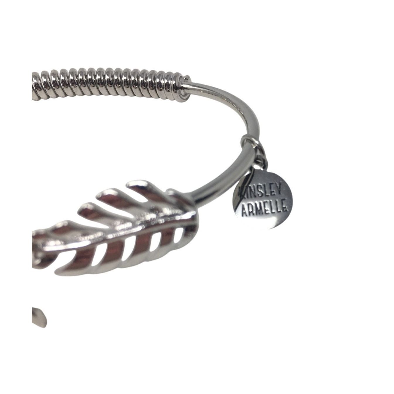 Other Kinsley Armelle Laurel Leaf Bracelet - Silver Ion Plated Size ONE SIZE - 3 Thumbnail