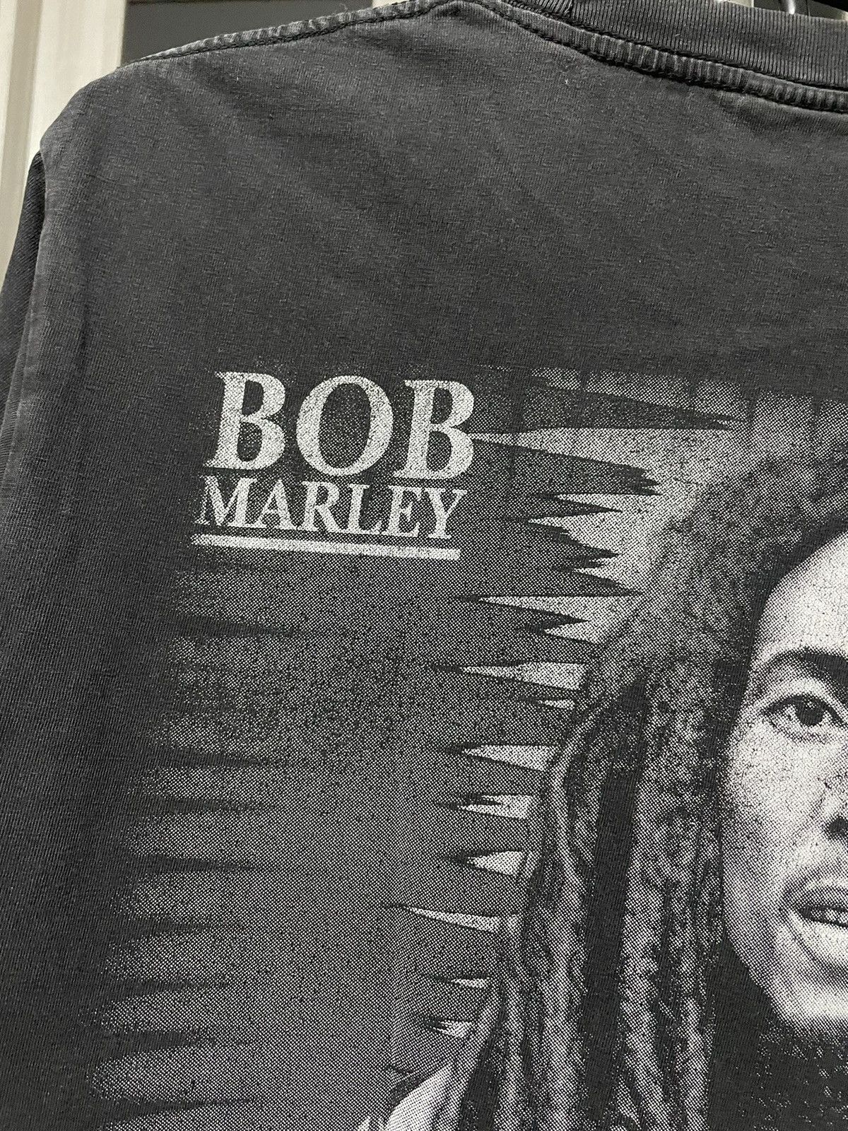 Band Tees Vintage 90s Bob Marley Double Sided Reggae Band Tee Size US M / EU 48-50 / 2 - 9 Thumbnail