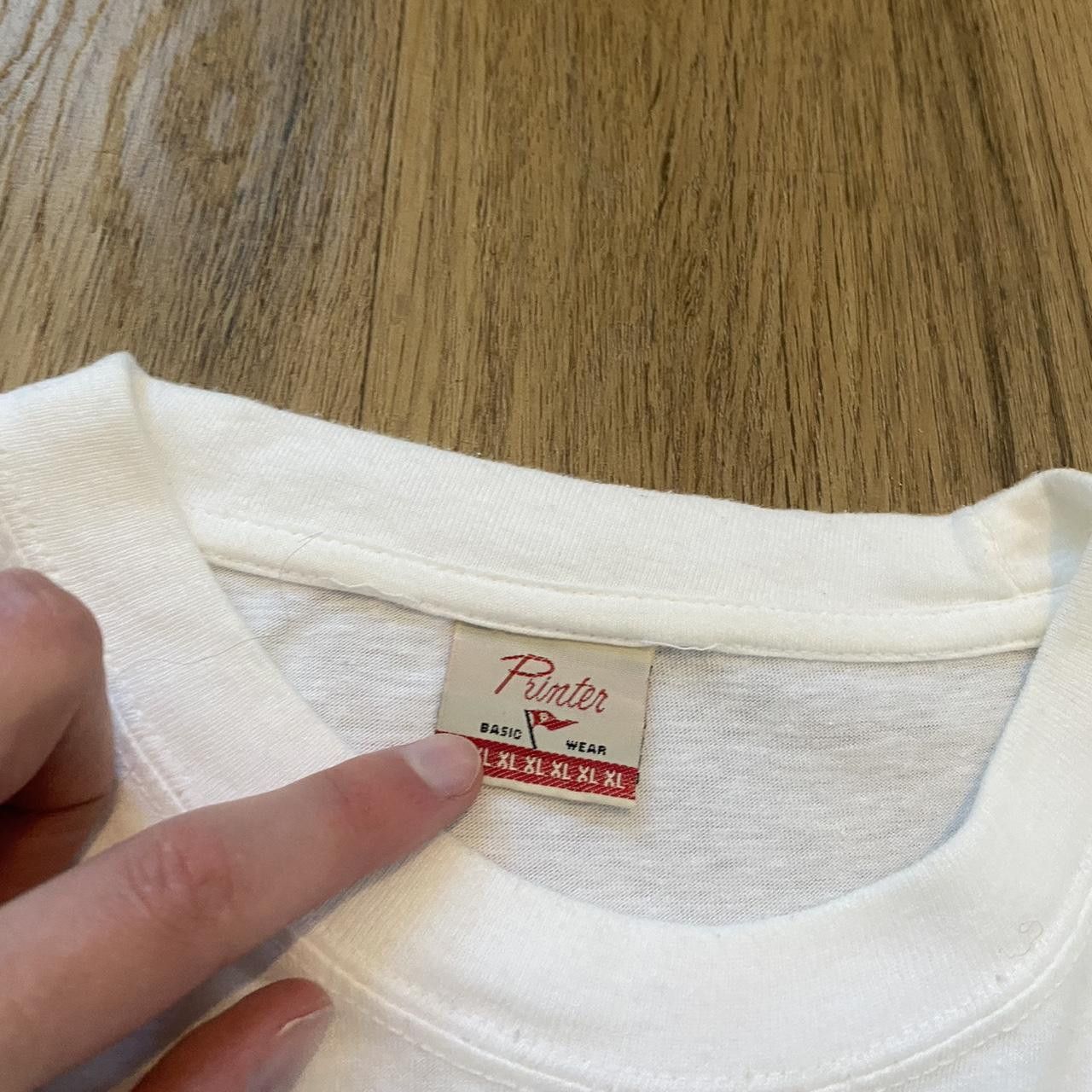 Other 90s Single stitch Retro White vintage Helene shirt Size US XL / EU 56 / 4 - 4 Thumbnail