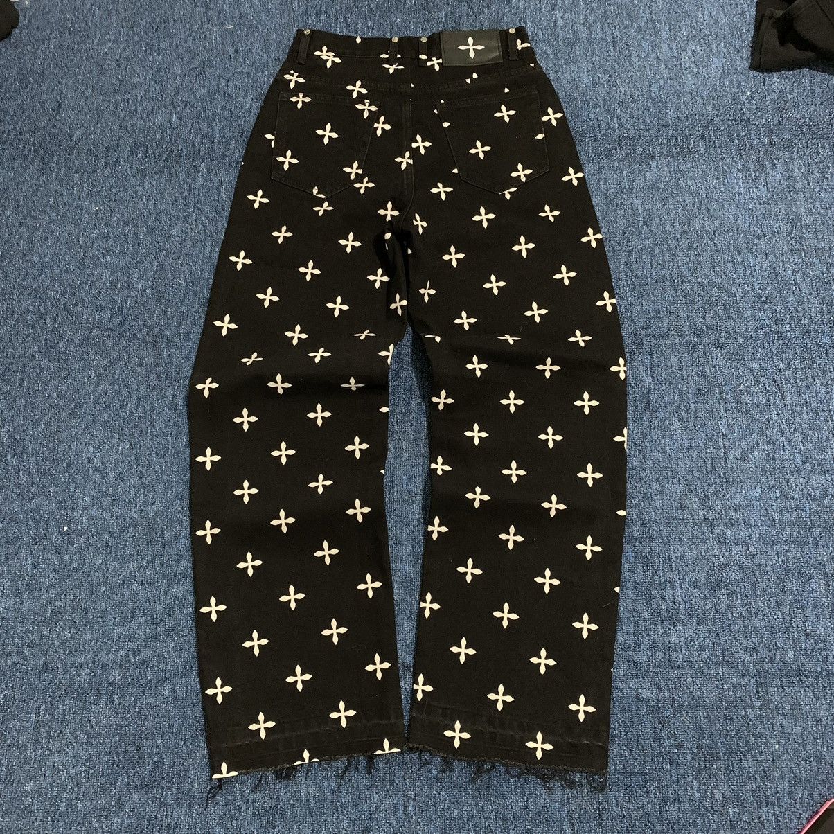Japanese Brand SMFK FULL PATTERN PANTS Size US 27 - 4 Thumbnail