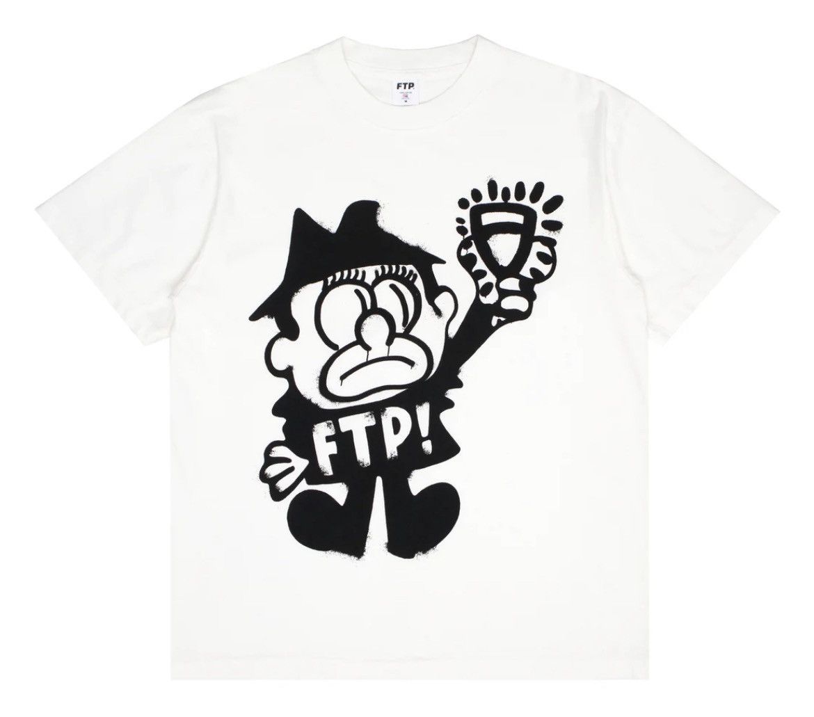 Fuck The Population FTP Slawn Dog Black Tee Size US XL / EU 56 / 4 - 3 Thumbnail