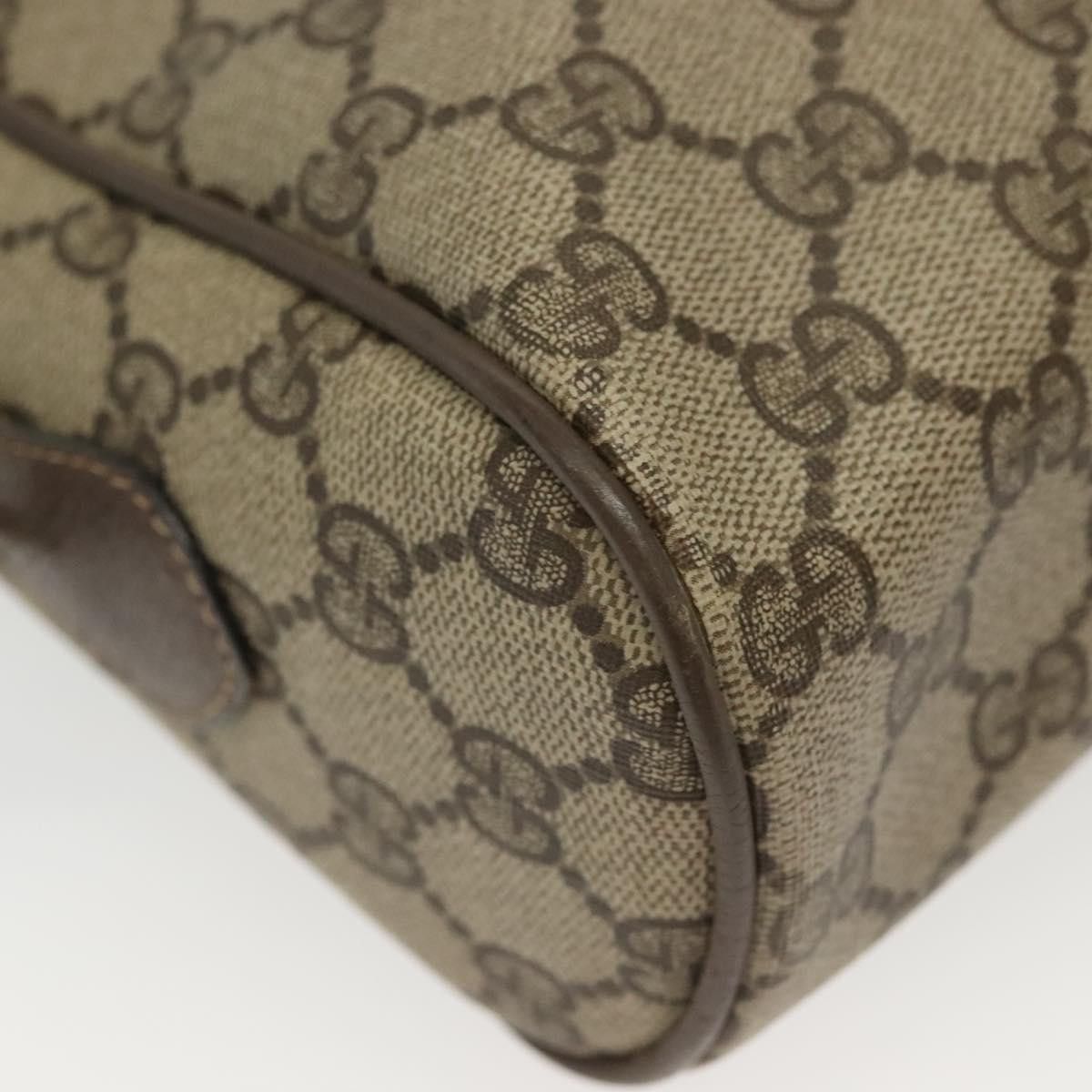 Gucci GUCCI GG Supreme Web Sherry Line Shoulder Bag Pvc Beige Size ONE SIZE - 12 Thumbnail