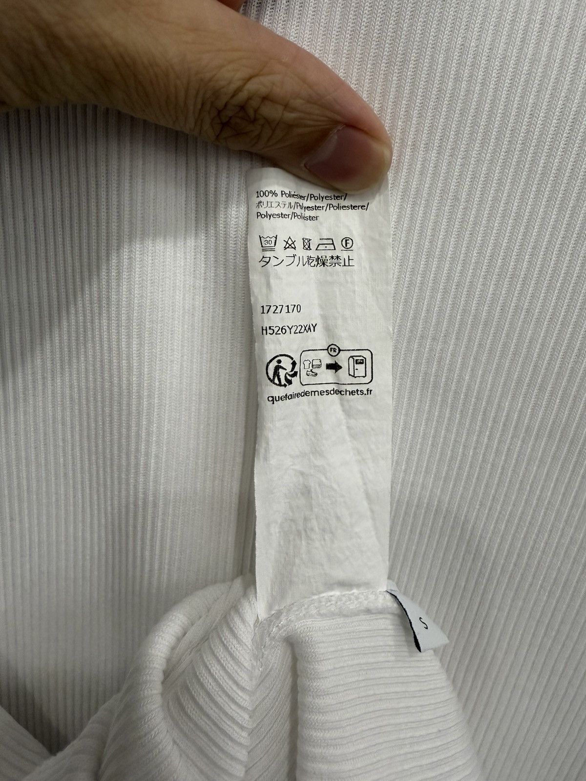 Loewe Loewe white anagram long sleeve T shirt S Size US S / EU 44-46 / 1 - 7 Thumbnail