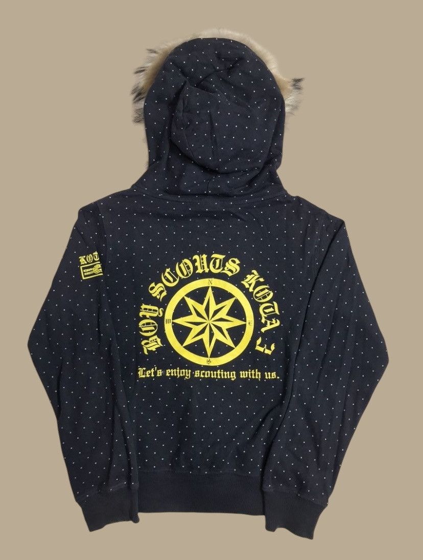 Japanese Brand Japanese LGB If Six Was Nine Style Fur Zip Hoodie Size US XS / EU 42 / 0 - 3 Thumbnail