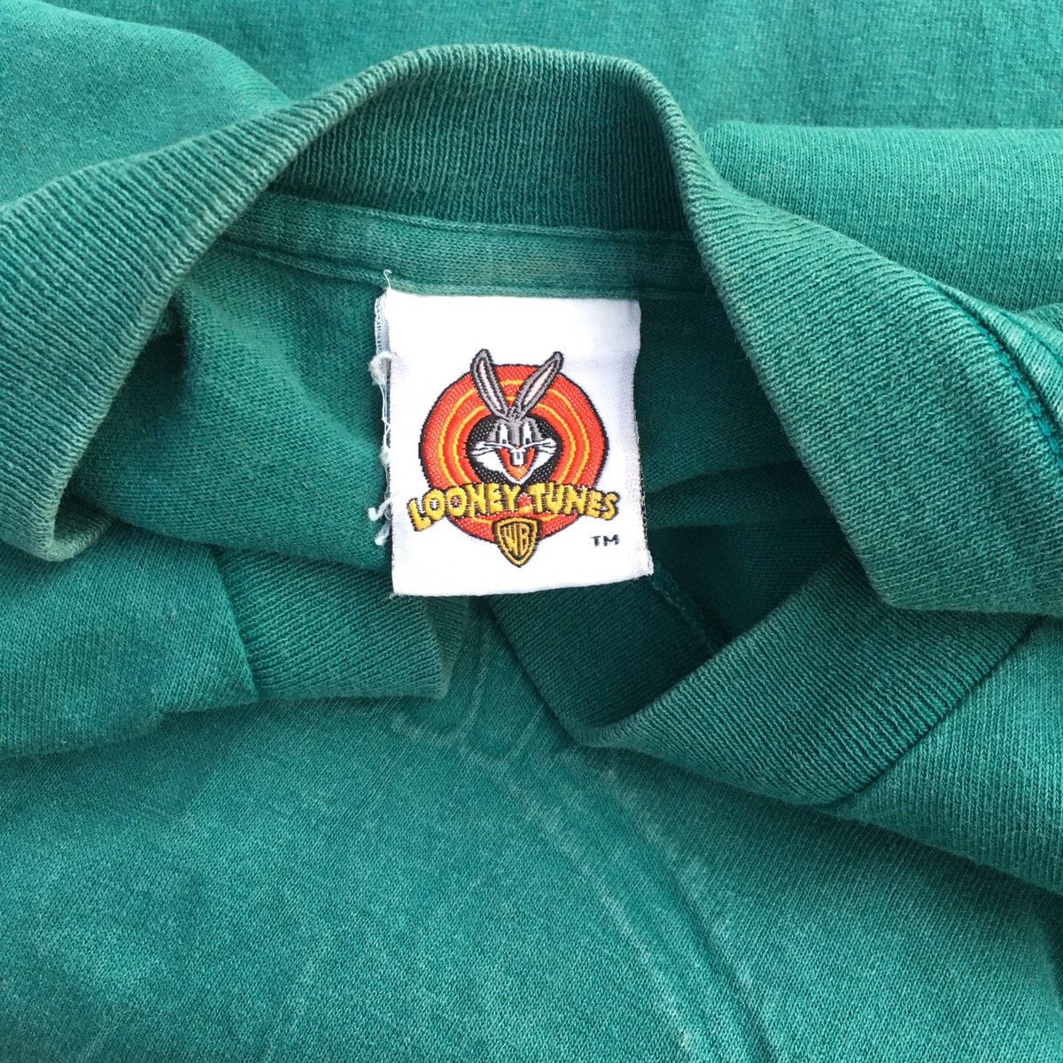 Cartoon Network × Vintage × Warner Bros Vintage 1997 Looney Tunes Studded Single Stitch Size US XXL / EU 58 / 5 - 13 Thumbnail