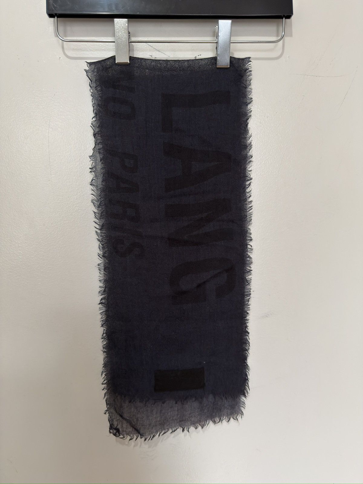 Helmut Lang AW04 Logo Scarf Size ONE SIZE - 3 Thumbnail