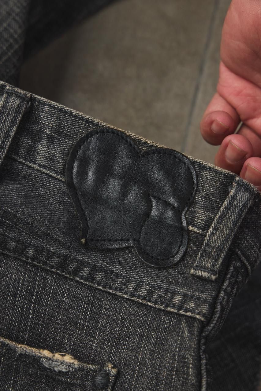 Number (N)ine Number (N)ine AW04 Patchwork Distressed Denim Size US 35 - 9 Thumbnail