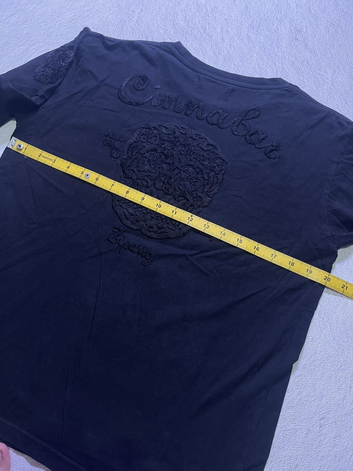 Japanese Brand Y2K HOSU ATPD long sleeve t-shirt with embroidery motif Size US L / EU 52-54 / 3 - 11 Thumbnail