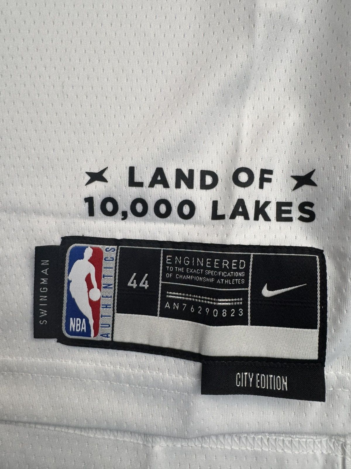 Nike Rudy Gobert #27 MN Timberwolves NBA City Edition Jersey Size US M / EU 48-50 / 2 - 2 Thumbnail