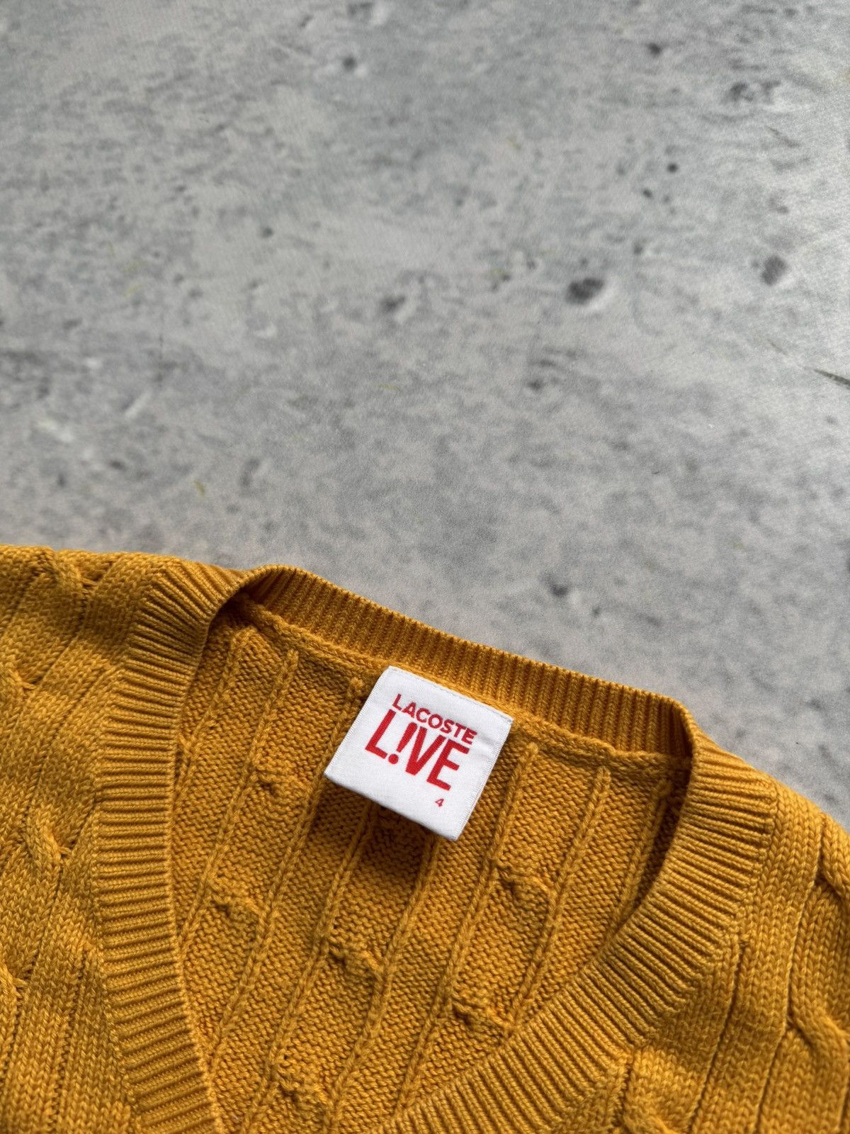 Lacoste Knit Lacoste Live yellow sweater💛🧡 Size US M / EU 48-50 / 2 - 2 Thumbnail