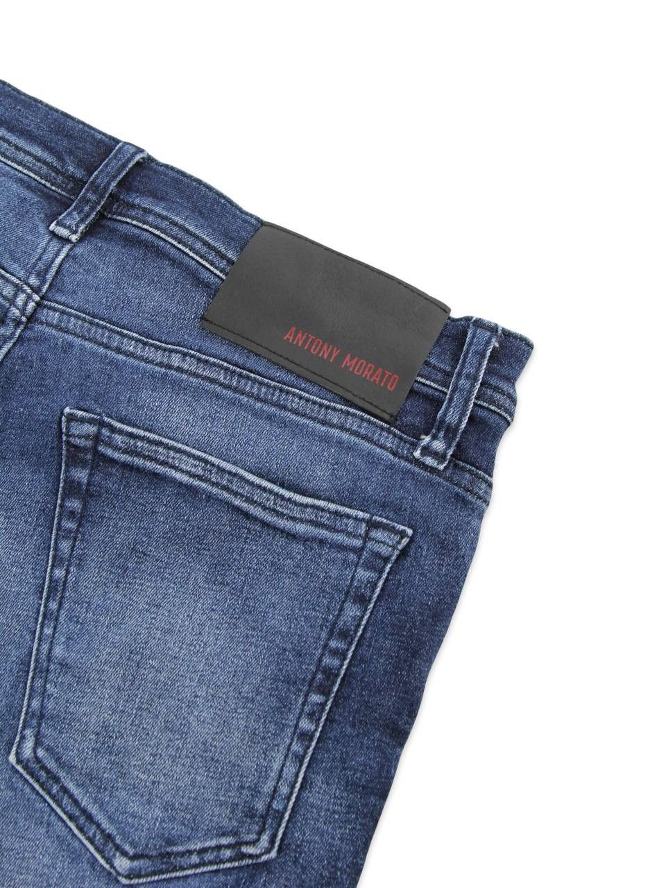 Antony Morato ANTONY MORATO Denim blue shorts Size US 30 / EU 46 - 4 Thumbnail