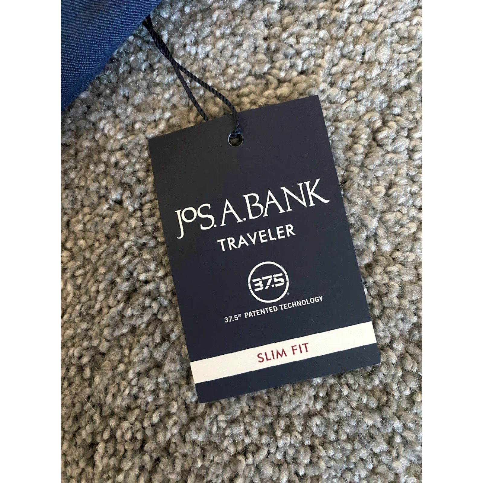 Jos. A. Bank NWT Jos. A. Bank Traveler Tech Dress Pants Men 36x34 Slim Blue Dress Pants Men Slim Fit Regular Inseam 34 Vintage? No. Size US 36 / EU 52 - 3 Thumbnail